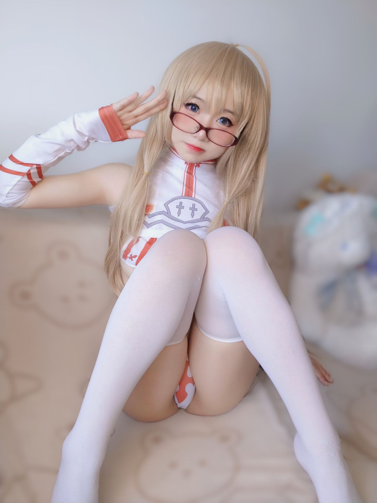 美女动漫博主摇摇乐yoyo性感Cosplay写真お姉さん (80)