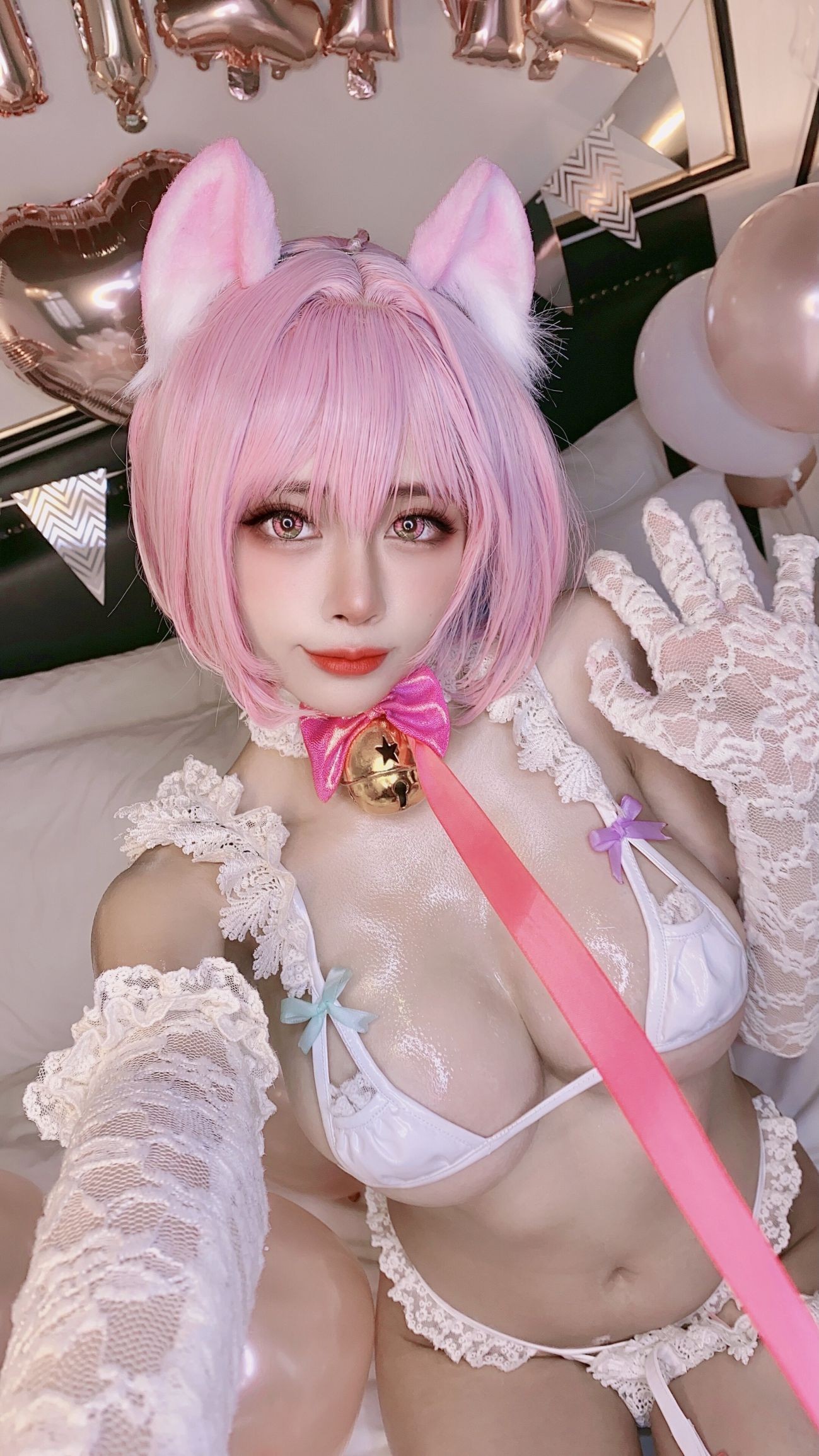 美女动漫博主Byoru性感Cosplay写真 Riamu Nekomini (32)