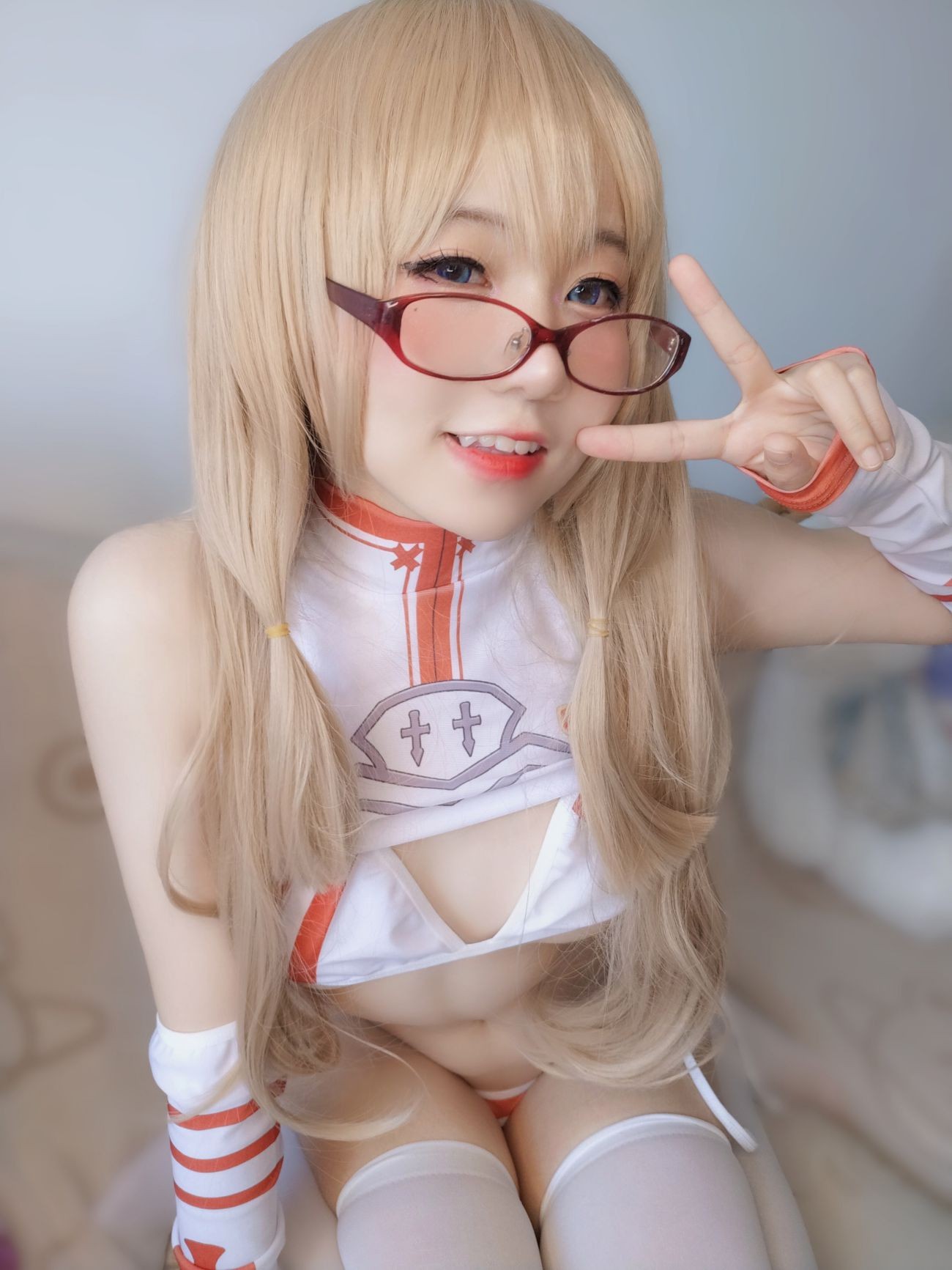 美女动漫博主摇摇乐yoyo性感Cosplay写真お姉さん (26)