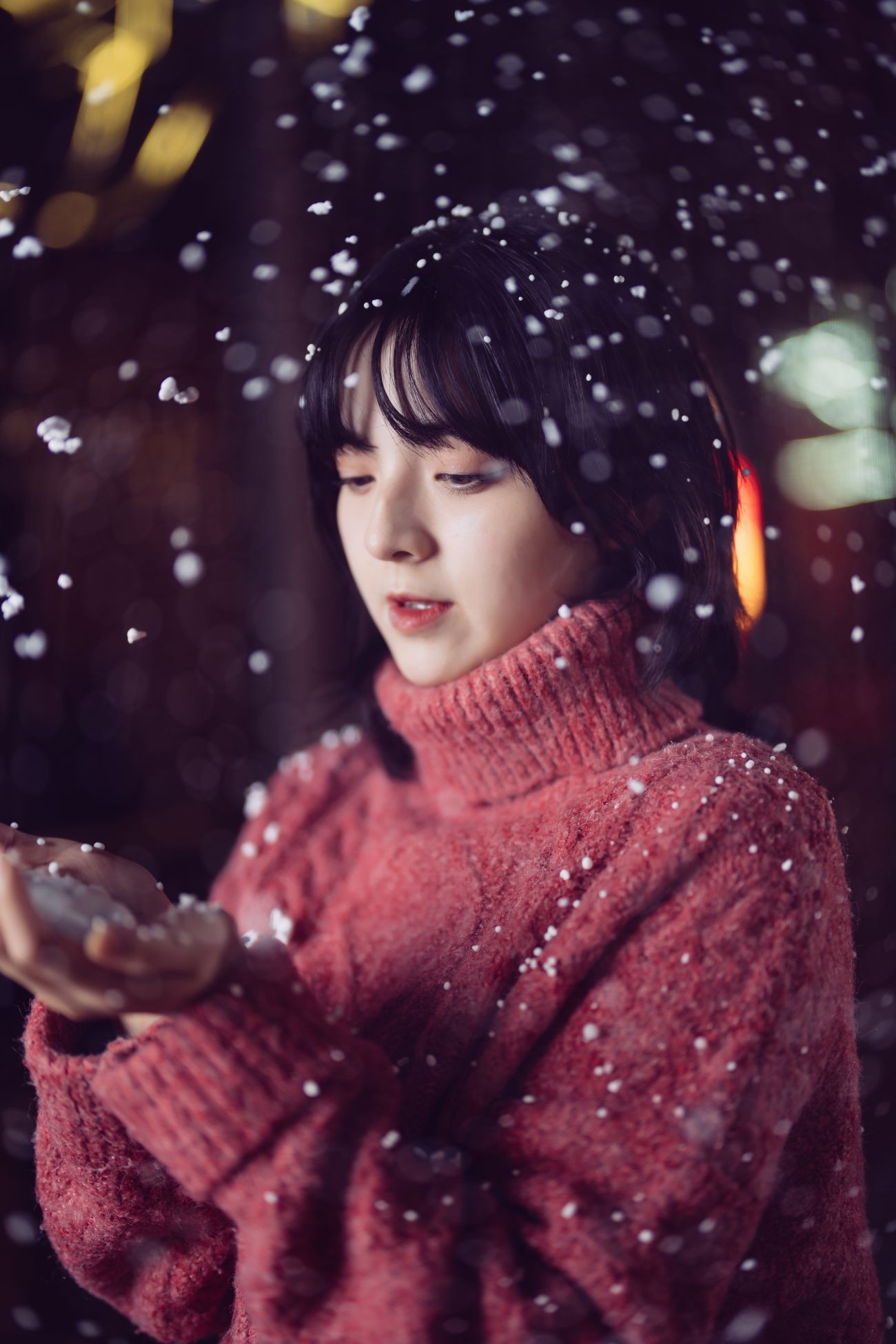 YITUYU艺图语模特唯美写真南方姑娘的白雪梦 dudu (19)