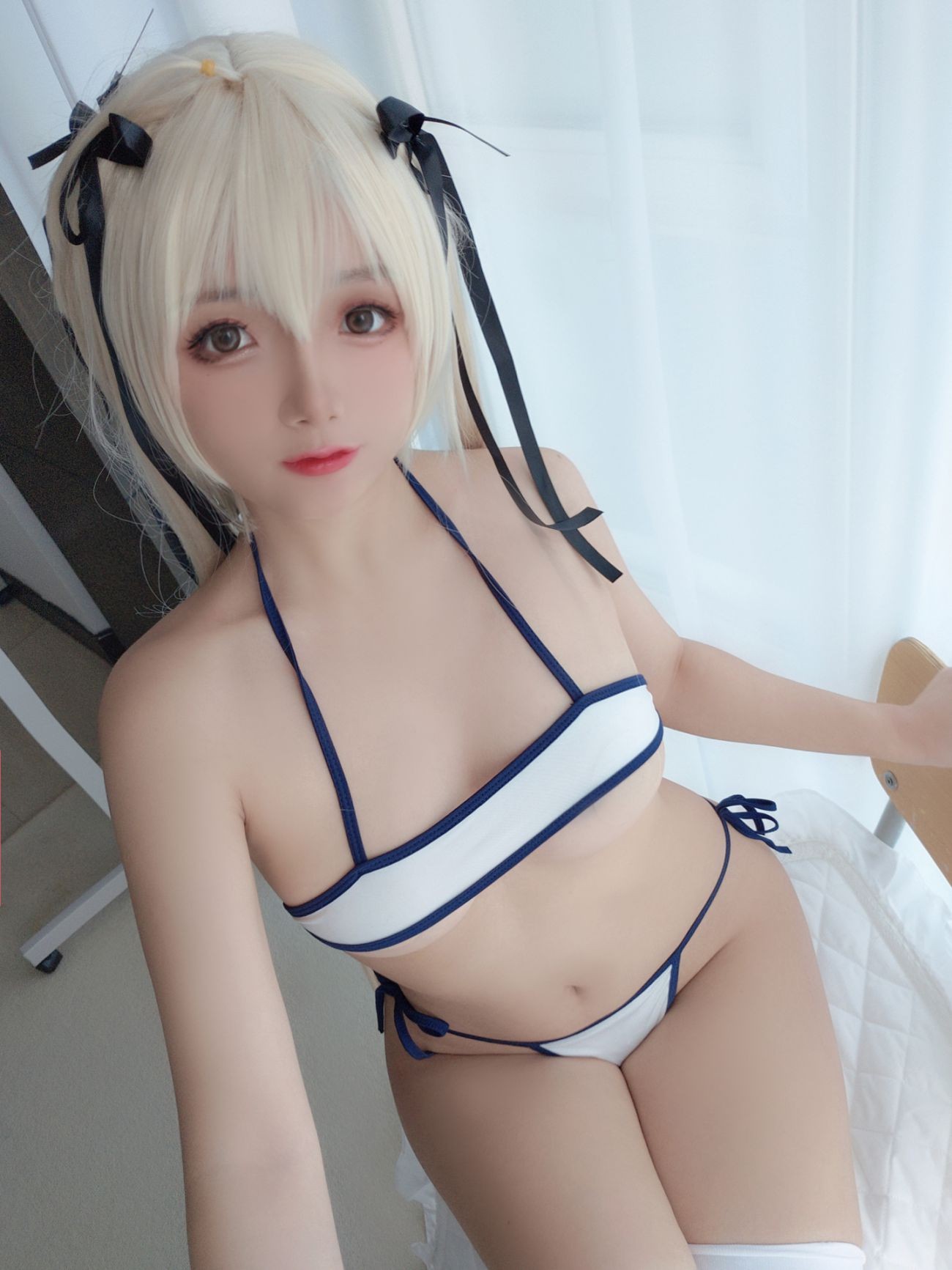 美女动漫博主日奈娇性感Cosplay写真穹妹 (155)