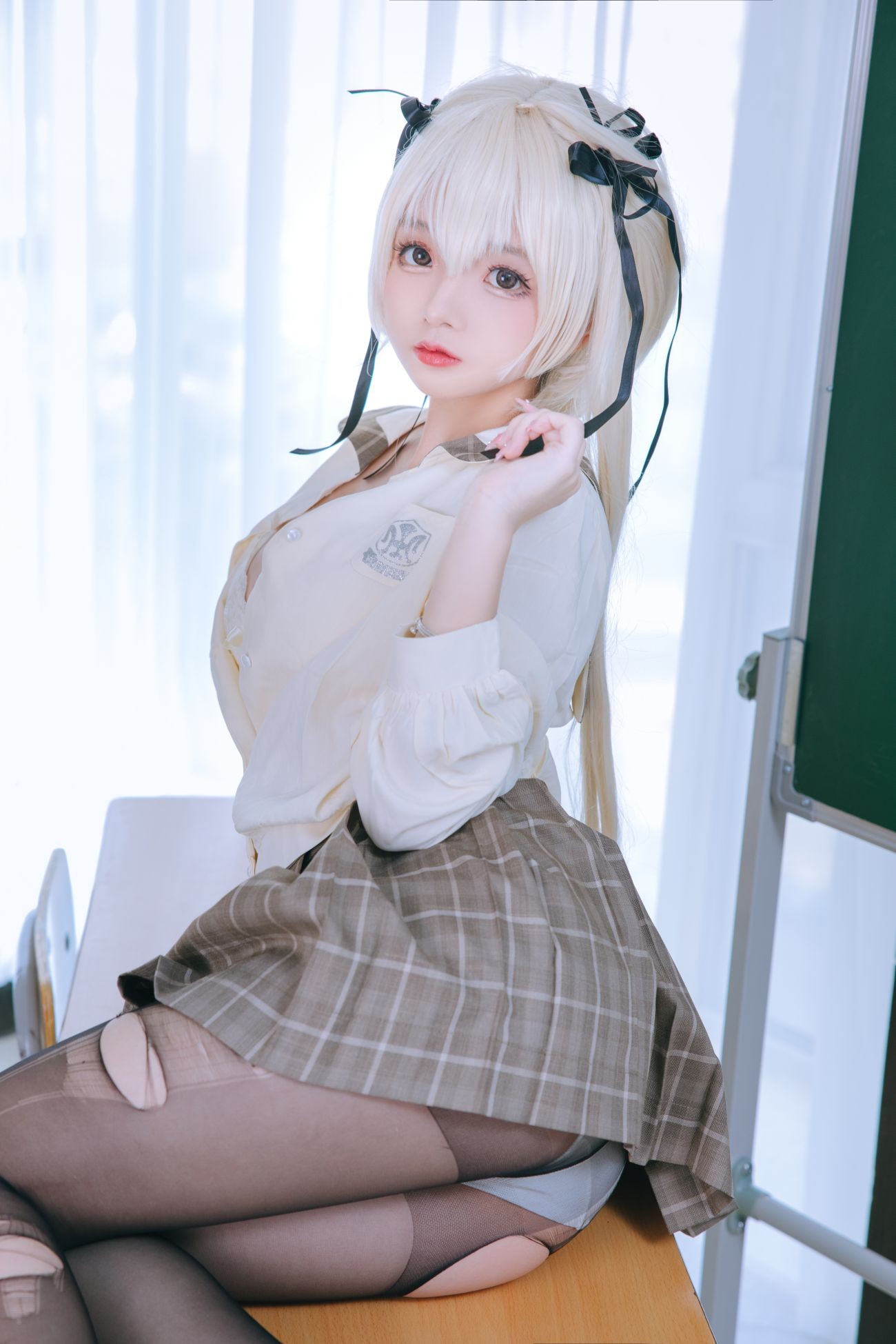 美女动漫博主日奈娇性感Cosplay写真穹妹 (46)