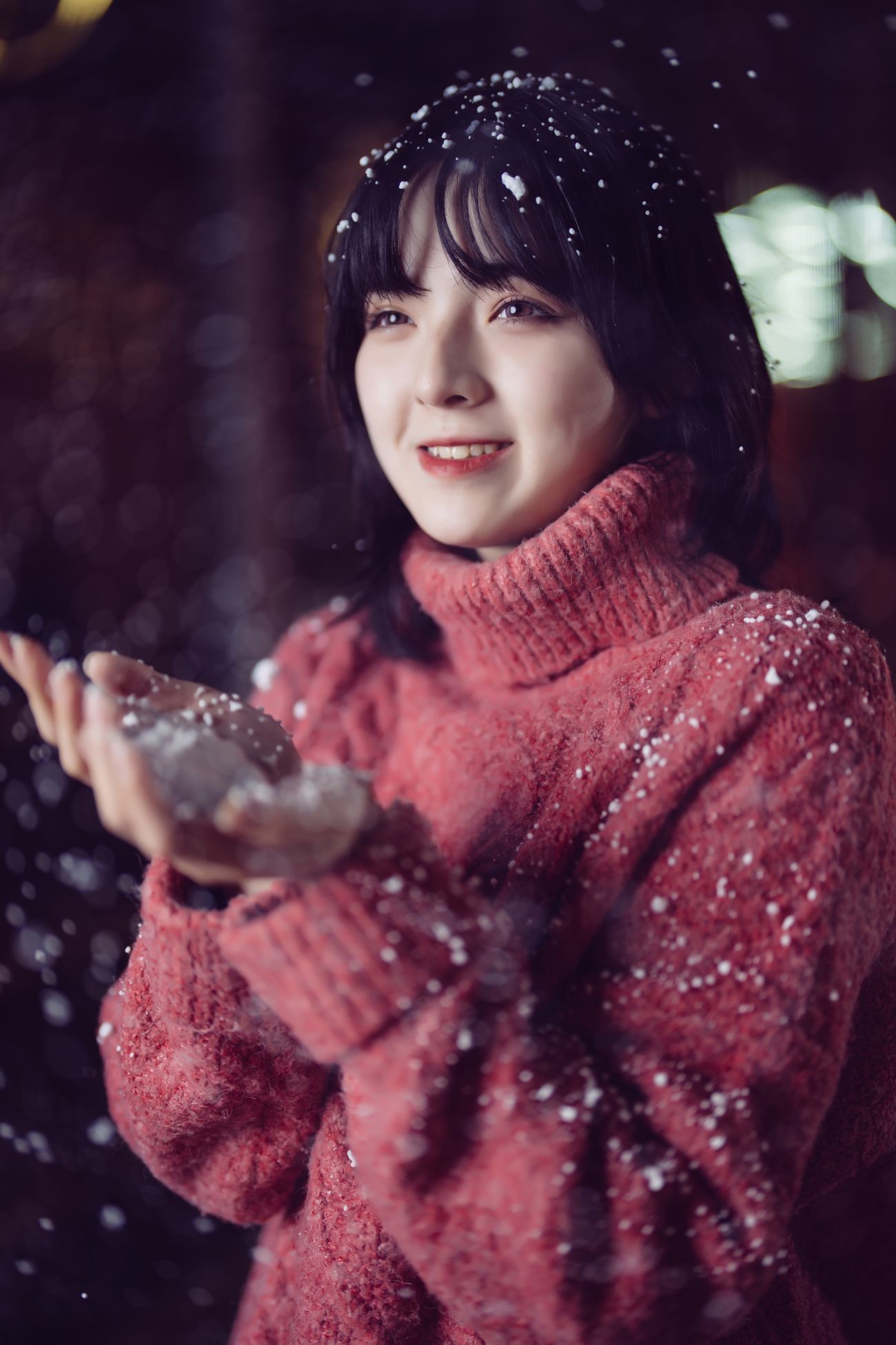 YITUYU艺图语模特唯美写真南方姑娘的白雪梦 dudu (22)