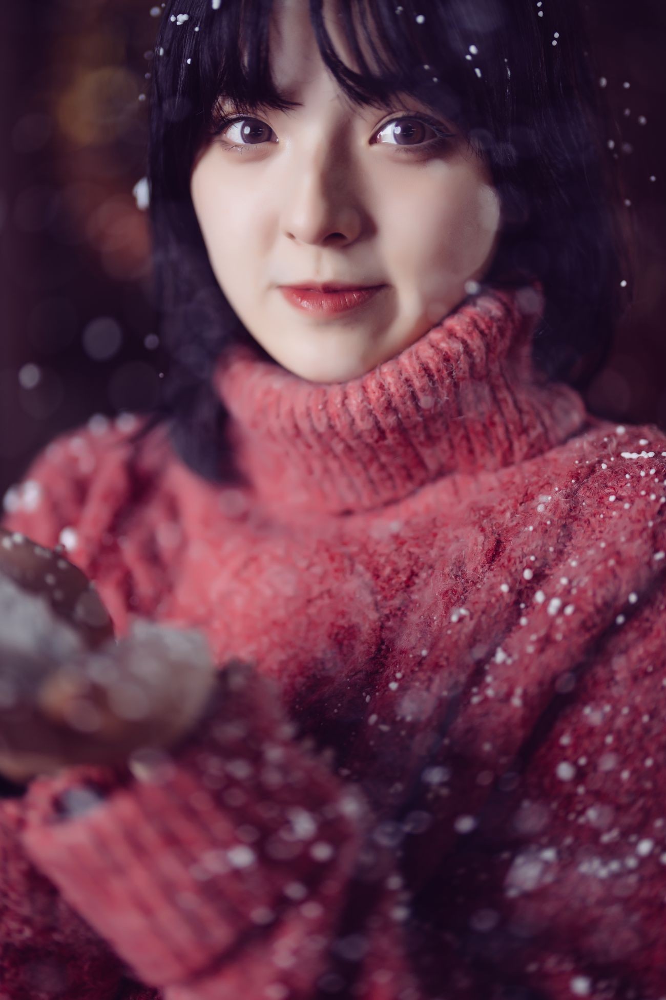 YITUYU艺图语模特唯美写真南方姑娘的白雪梦 dudu (21)