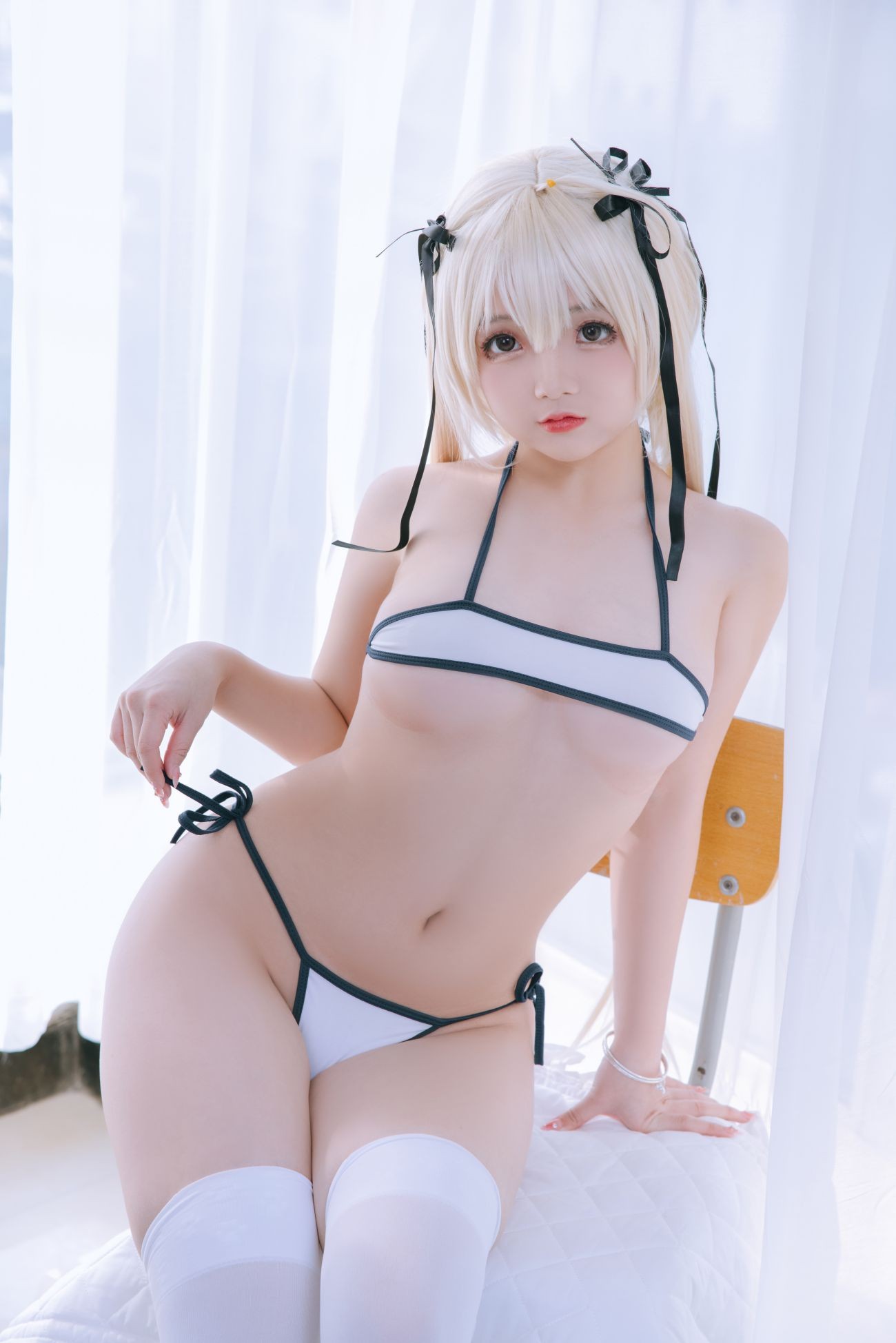 美女动漫博主日奈娇性感Cosplay写真穹妹 (128)