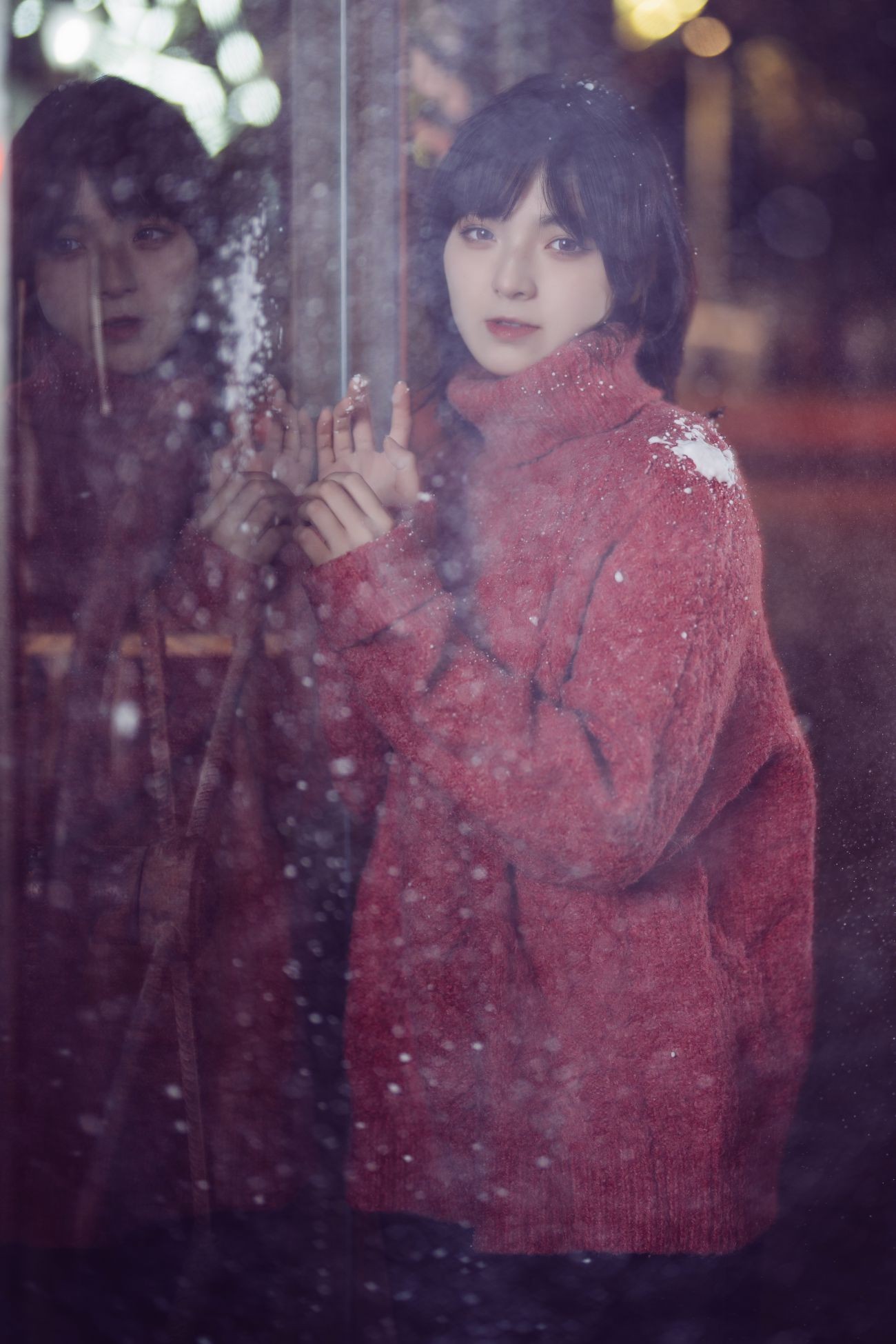 YITUYU艺图语模特唯美写真南方姑娘的白雪梦 dudu (13)