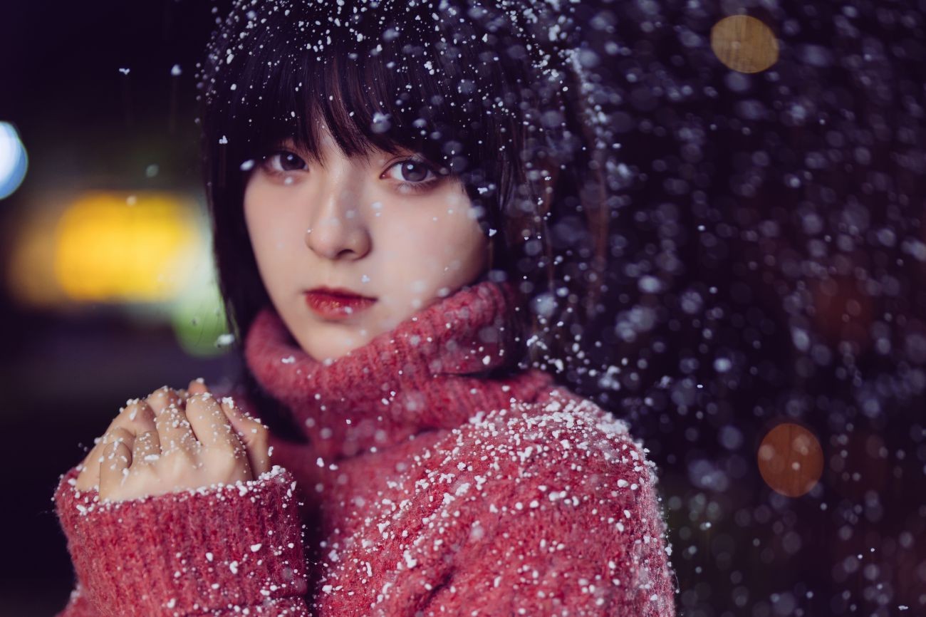 YITUYU艺图语模特唯美写真南方姑娘的白雪梦 dudu (10)