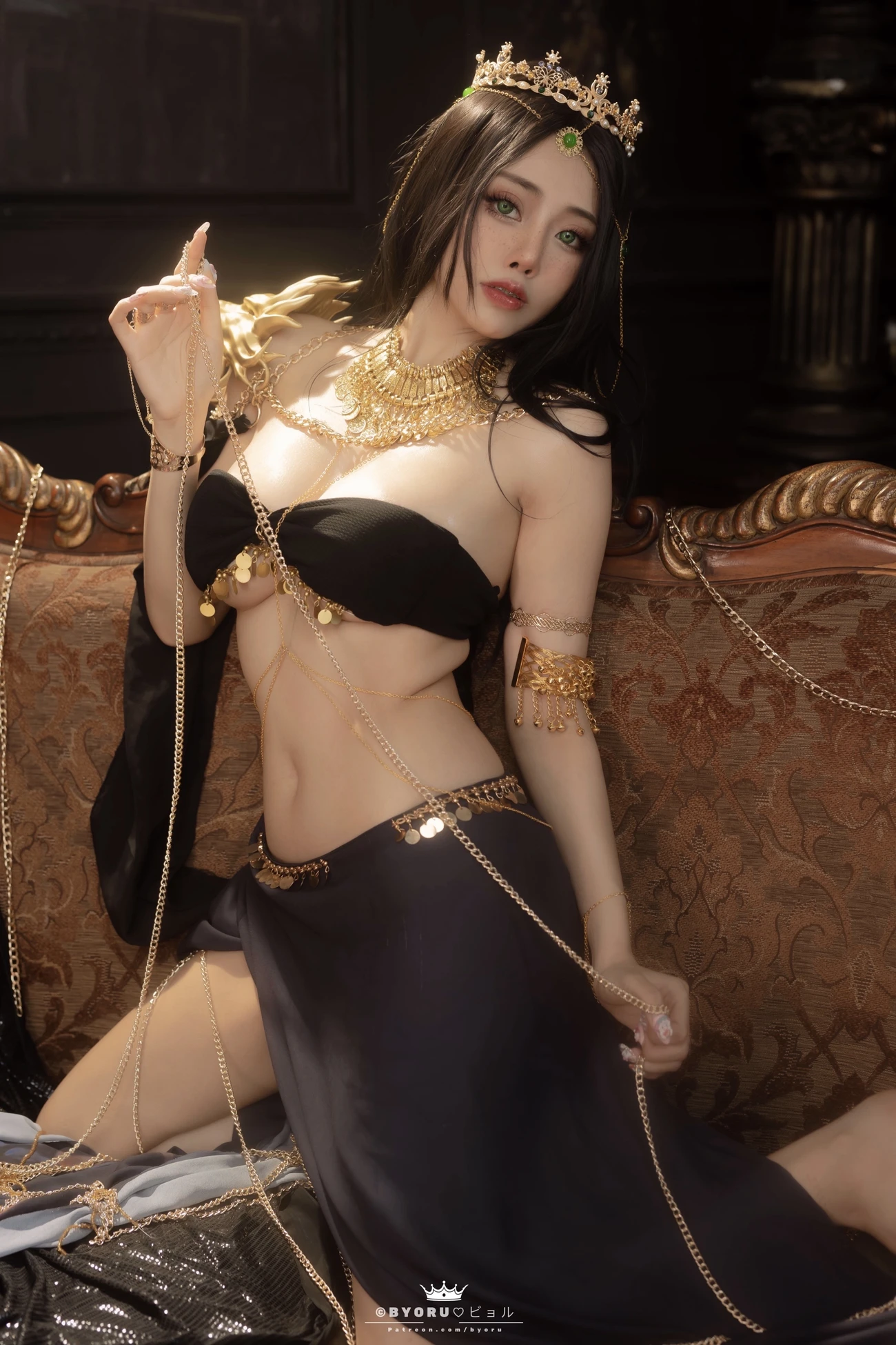 美女动漫博主萝莉Byoru性感Cosplay写真 Aeolian (10)