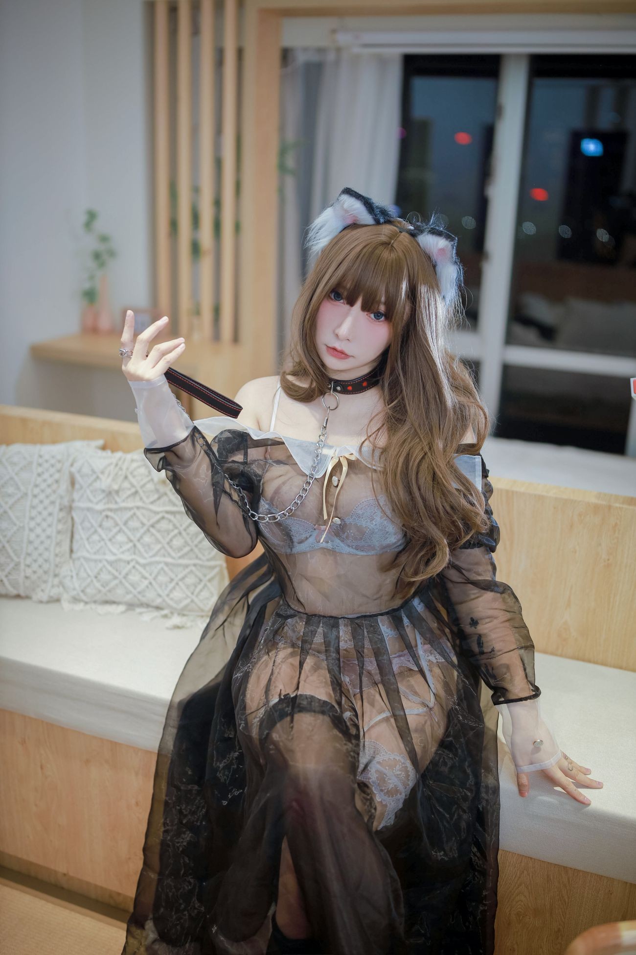 美女动漫博主次屁啦性感Cosplay写真奴仆 (30)