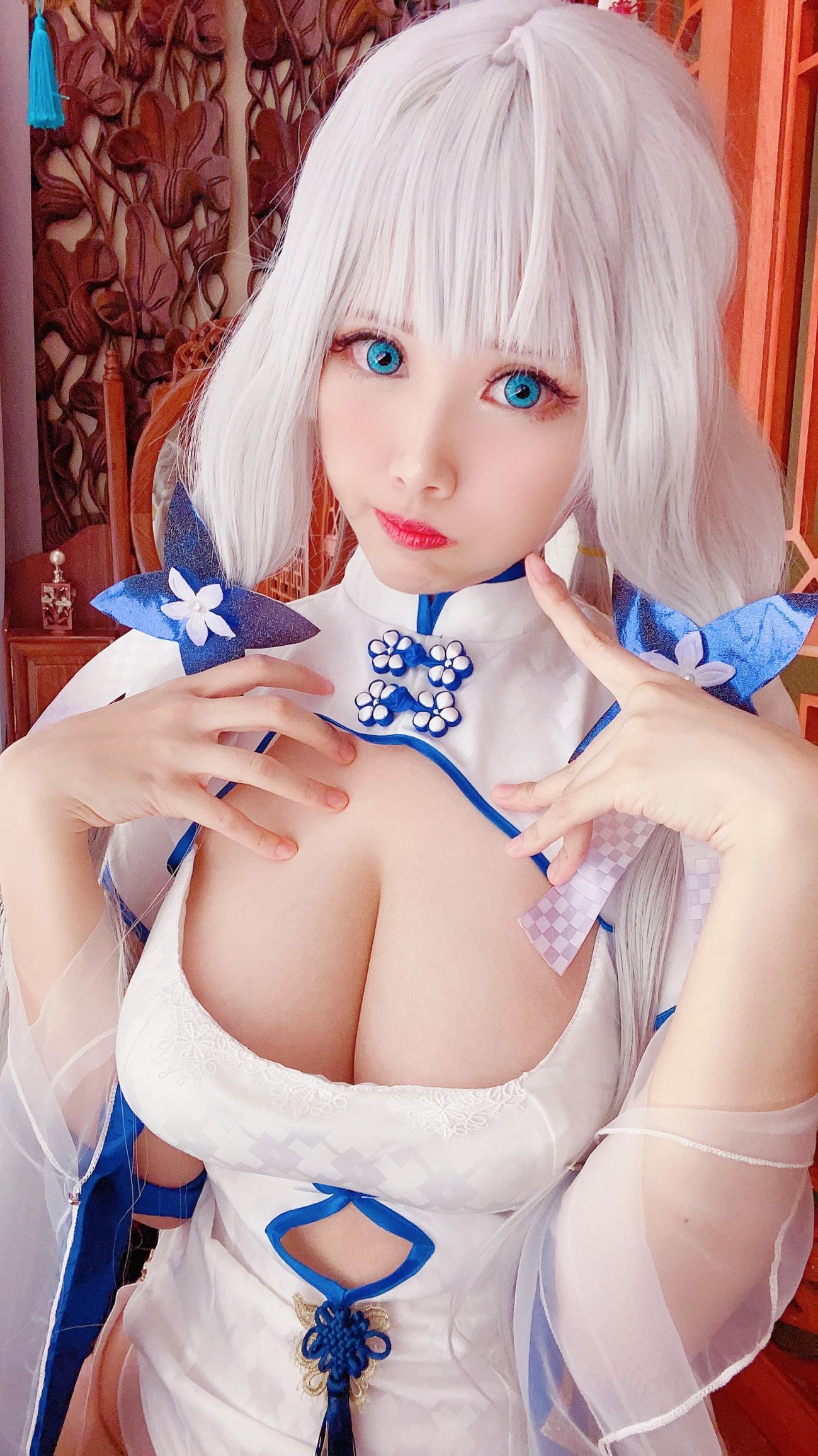 美女动漫博主萱KaYa性感Cosplay写真イラストリアス (29)