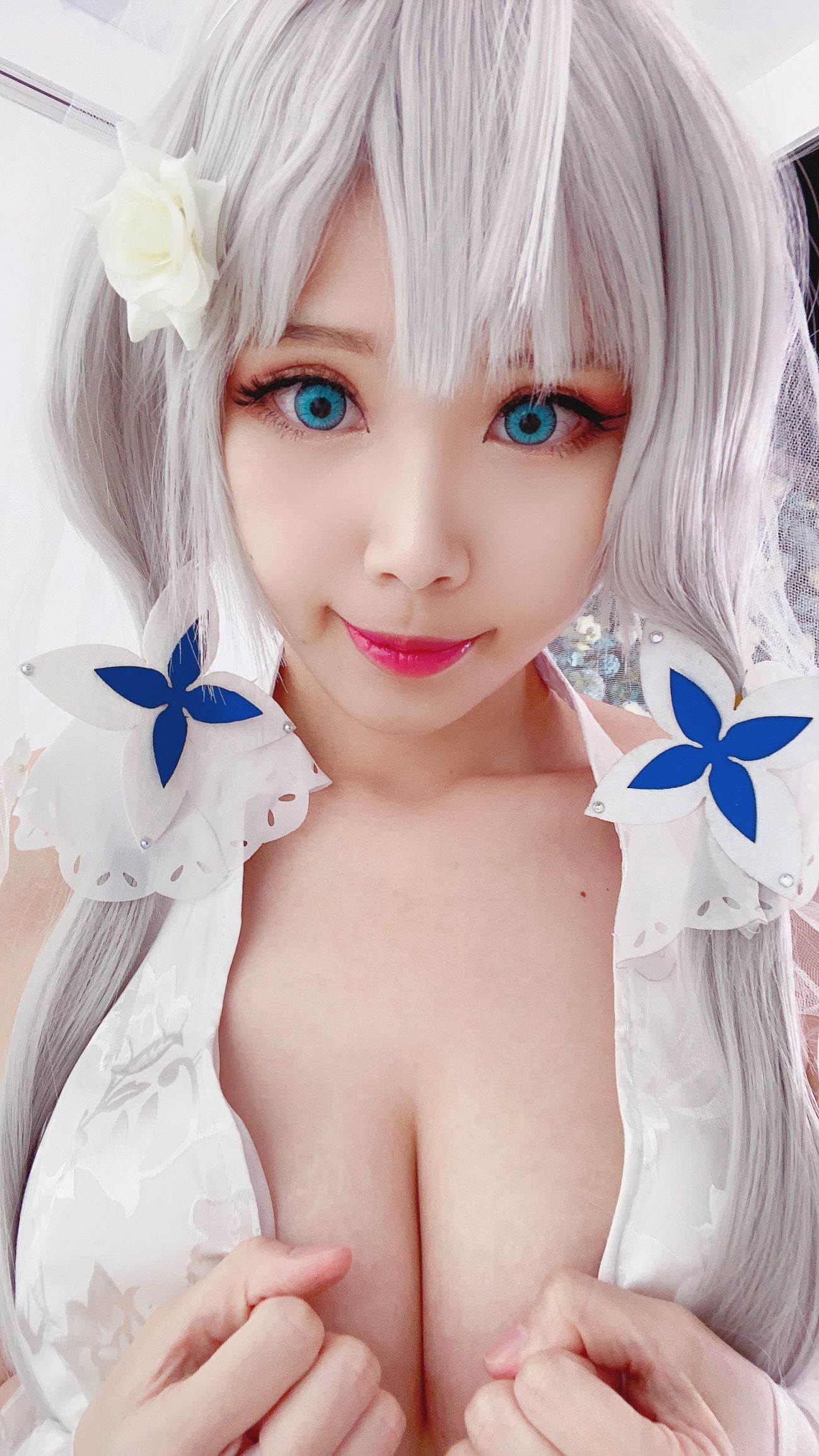 美女动漫博主萱KaYa性感Cosplay写真イラストリアス (64)