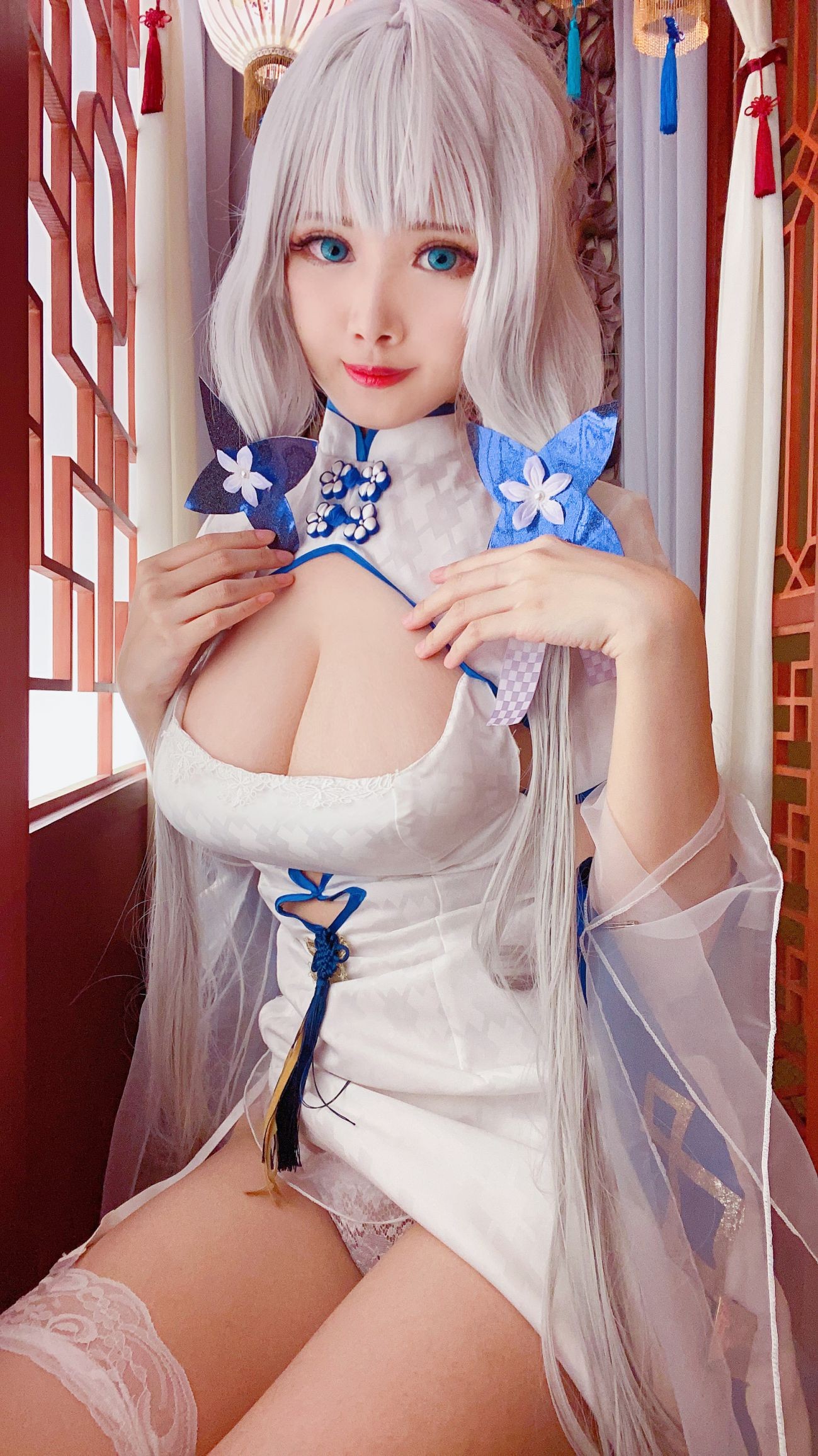 美女动漫博主萱KaYa性感Cosplay写真イラストリアス (51)