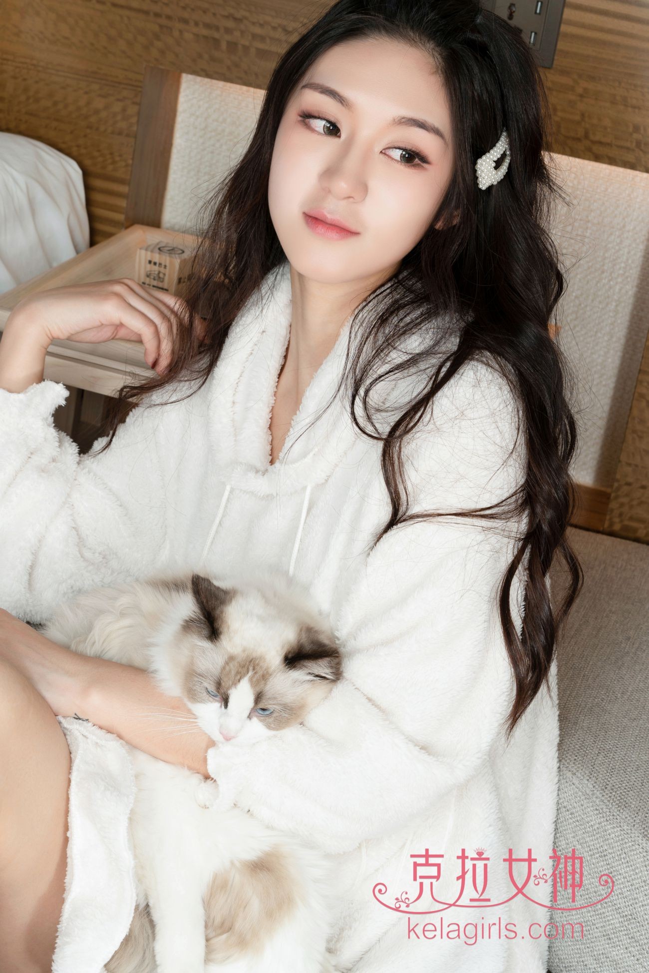 Kelagirls克拉女神美女模特写真第2019.03.11期她与她的猫 汤怡 (7)