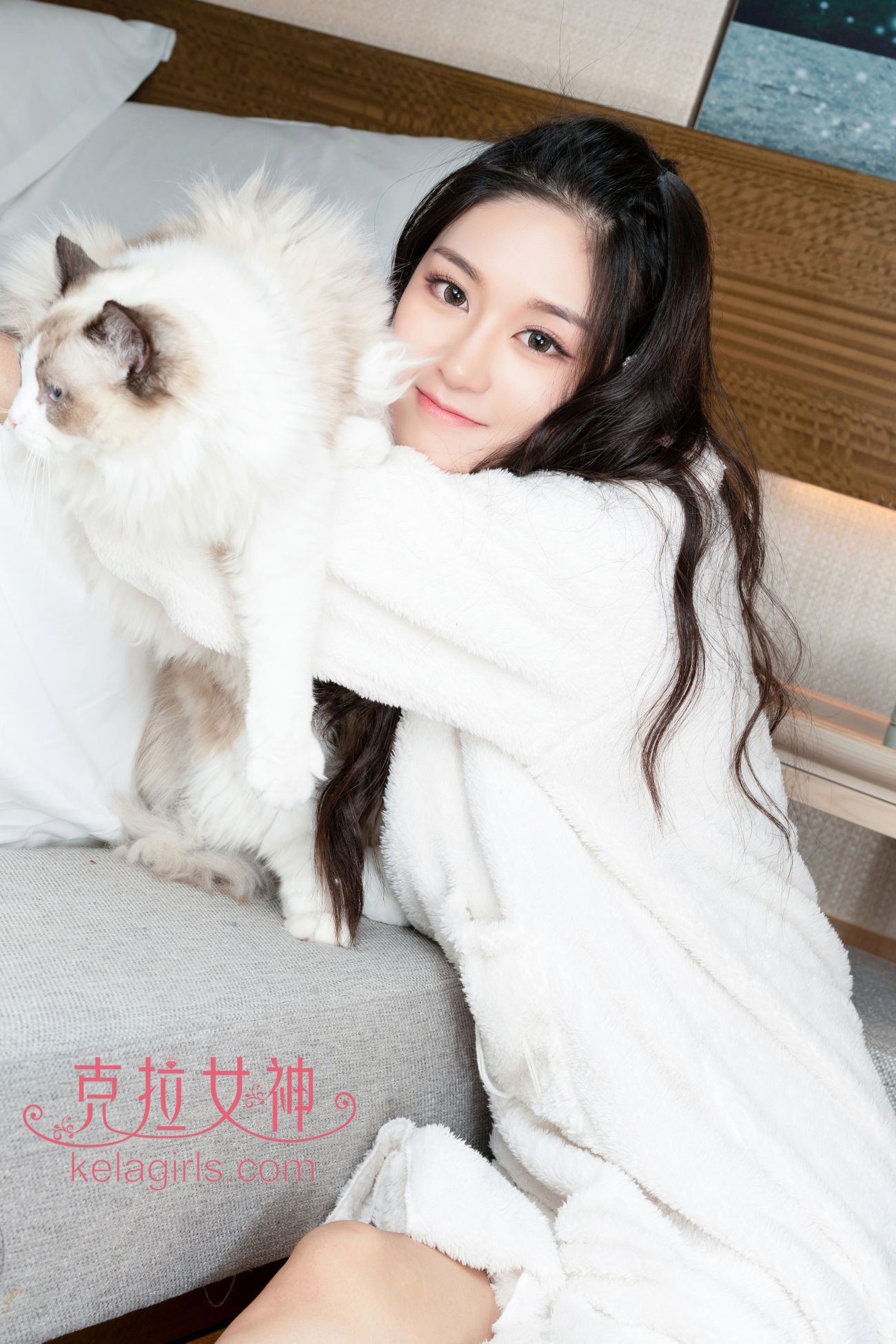 Kelagirls克拉女神美女模特写真第2019.03.11期她与她的猫 汤怡 (13)