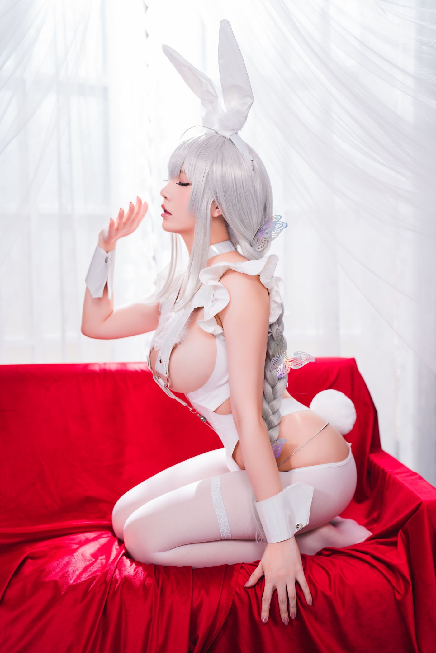 美女动漫博主星之迟迟性感Cosplay写真恶毒 (8)