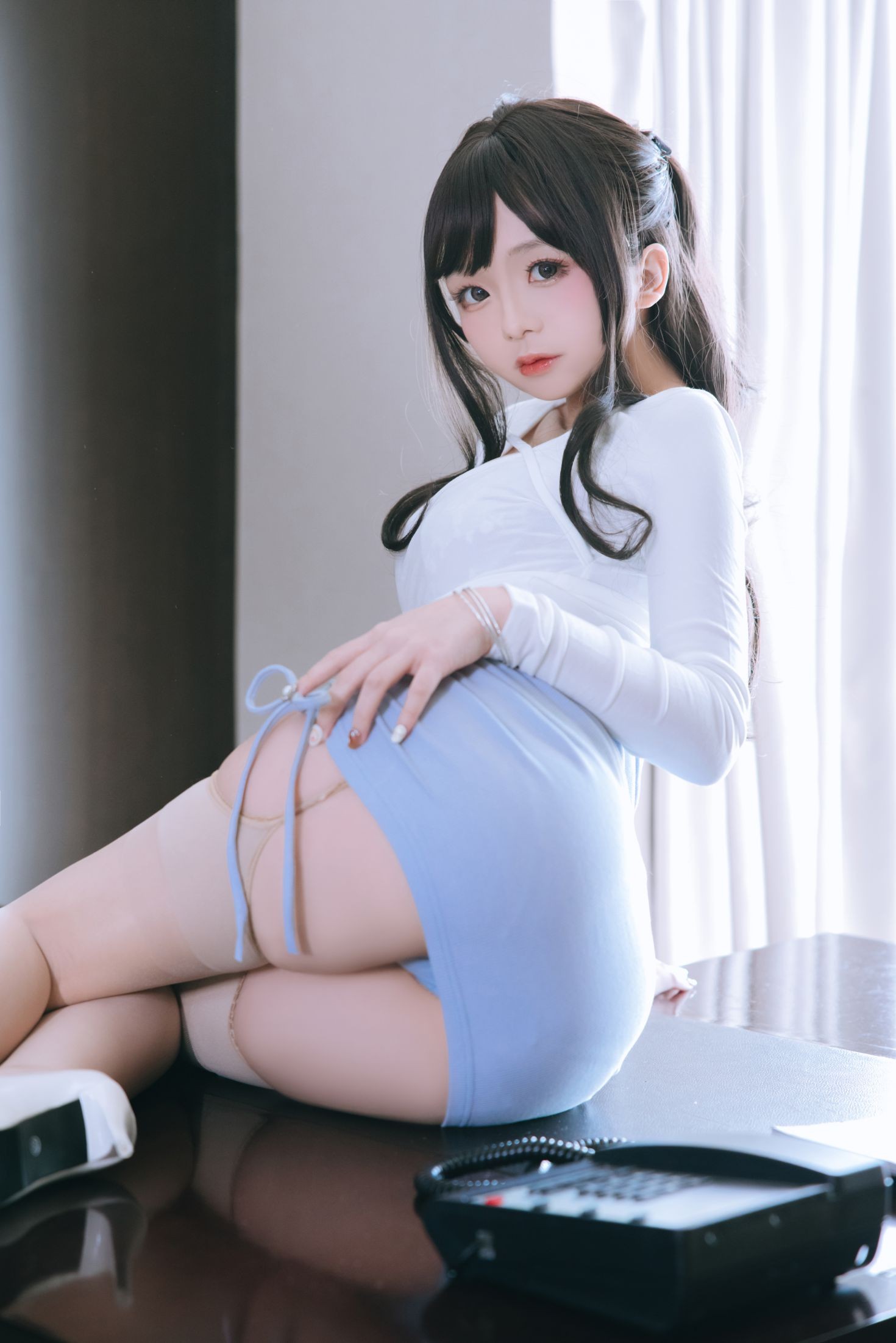 美女动漫博主日奈娇性感Cosplay写真私人秘书 (47)