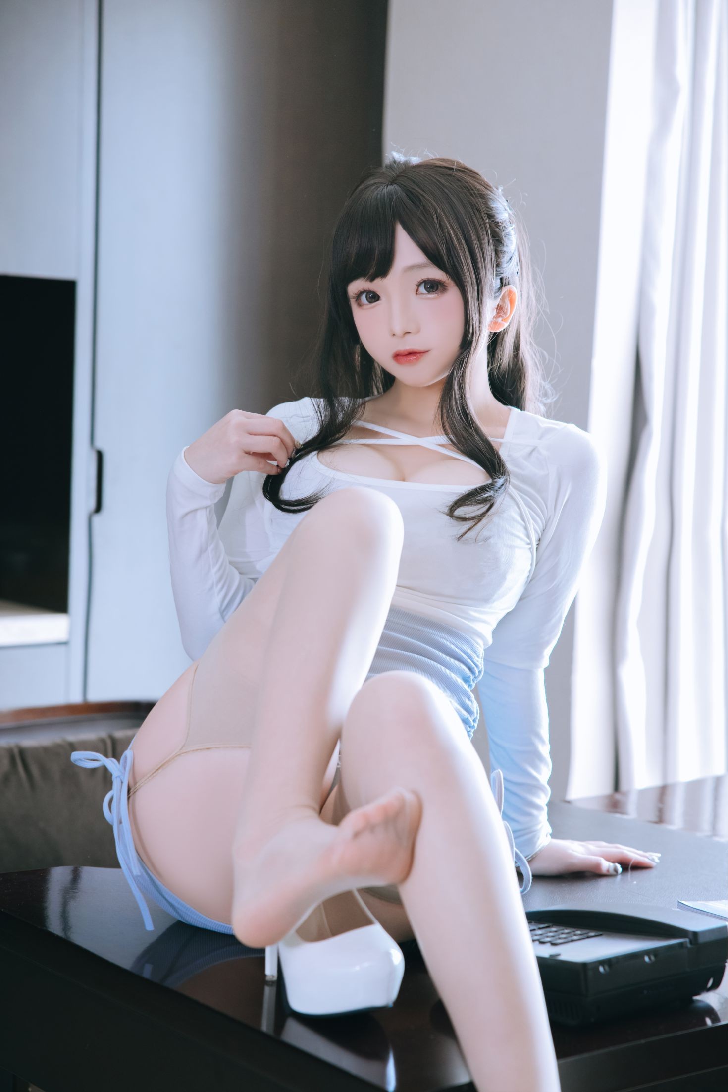 美女动漫博主日奈娇性感Cosplay写真私人秘书 (24)