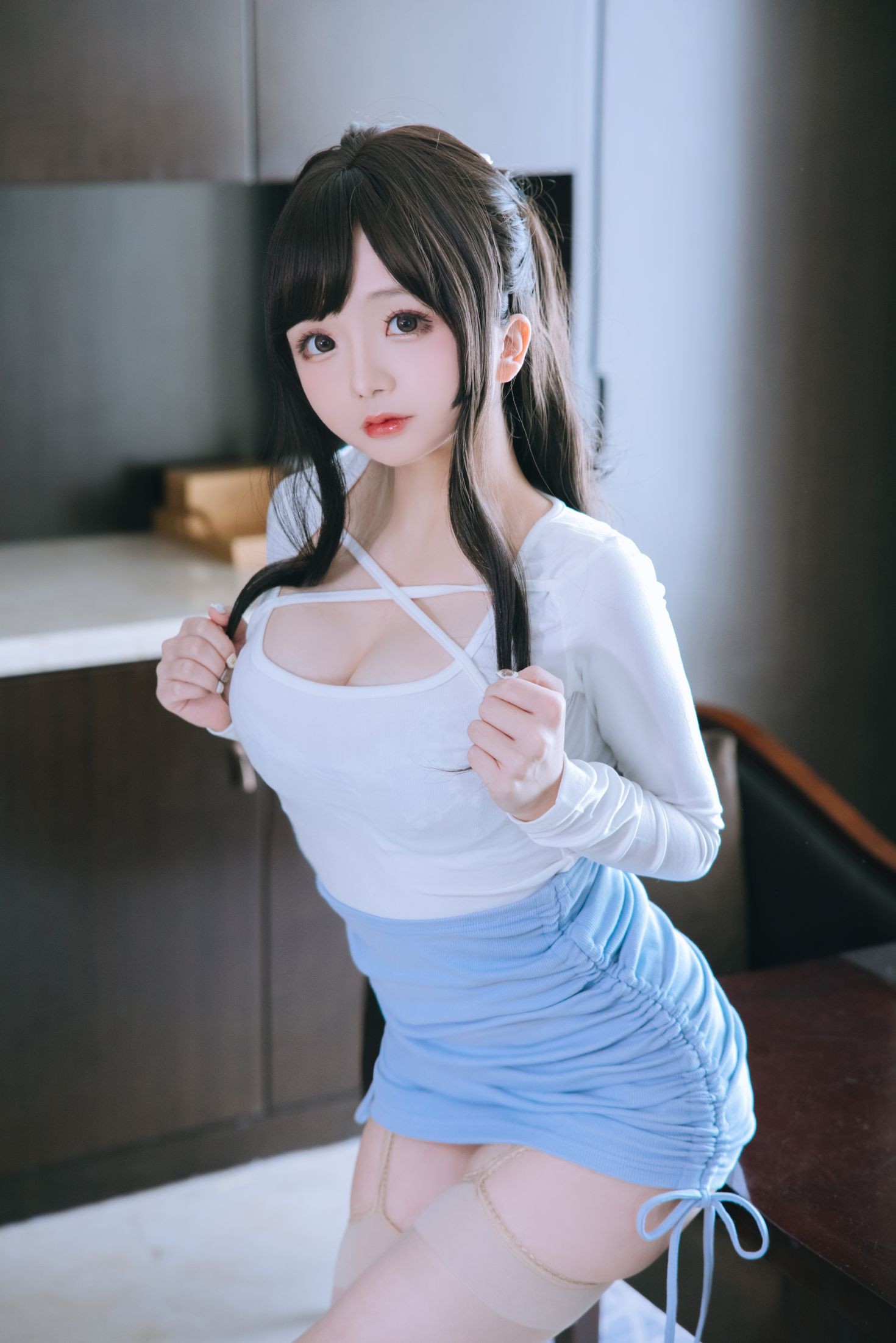 美女动漫博主日奈娇性感Cosplay写真私人秘书 (9)