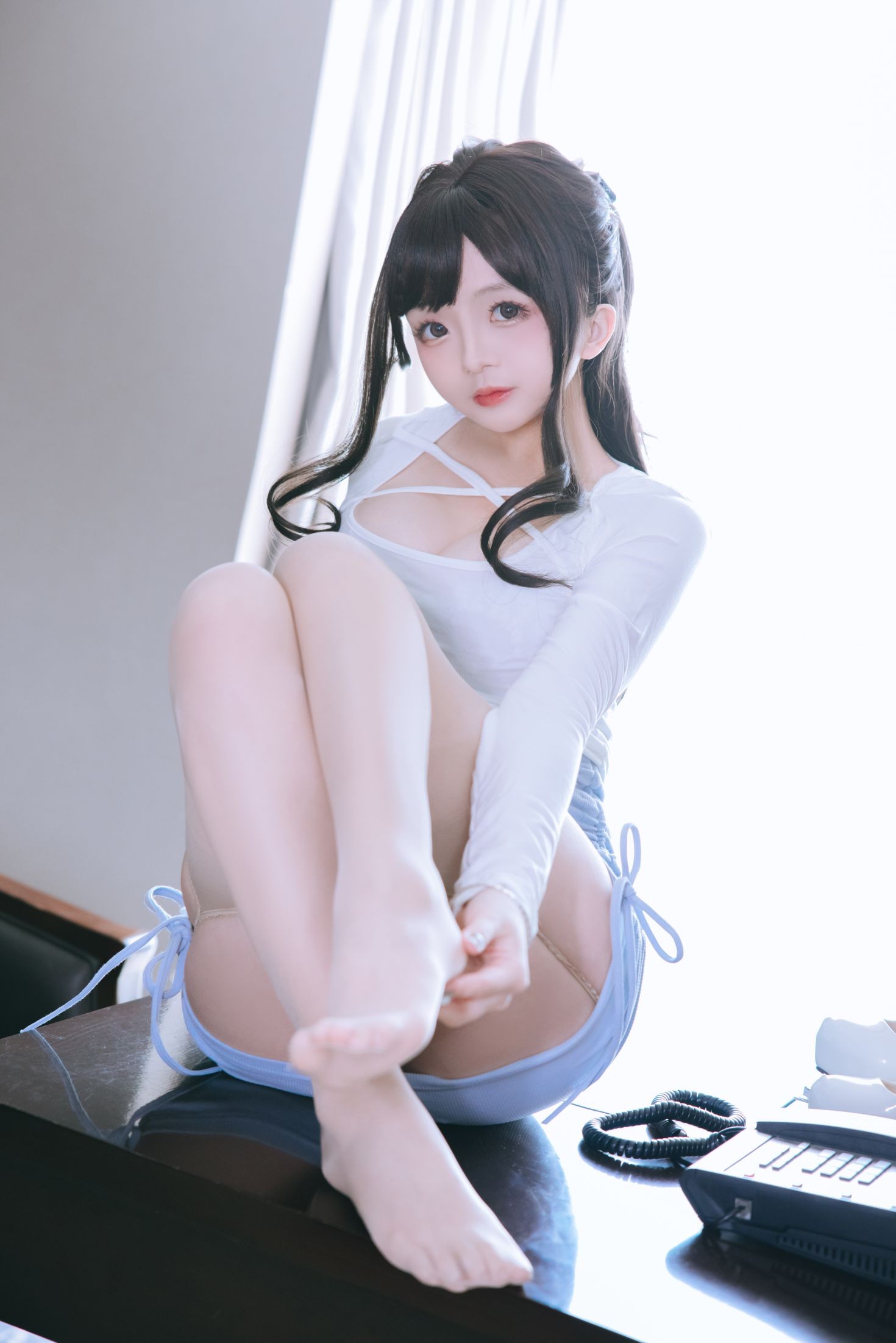 美女动漫博主日奈娇性感Cosplay写真私人秘书 (4)