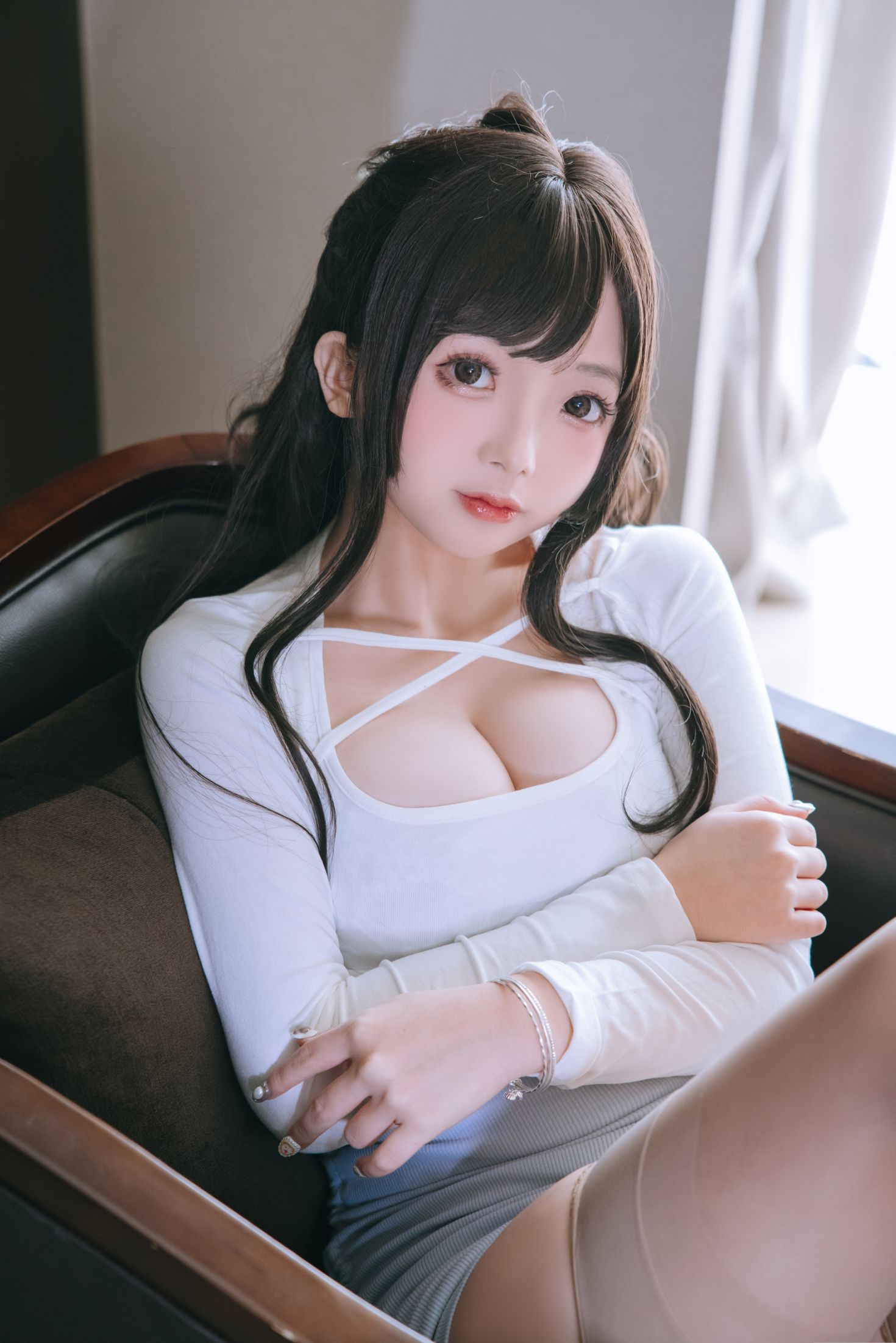 美女动漫博主日奈娇性感Cosplay写真私人秘书 (69)