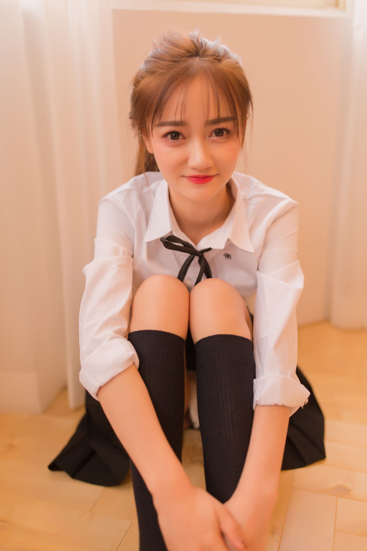 YITUYU艺图语模特唯美写真2022.02.18期JK少女 小艺 (6)