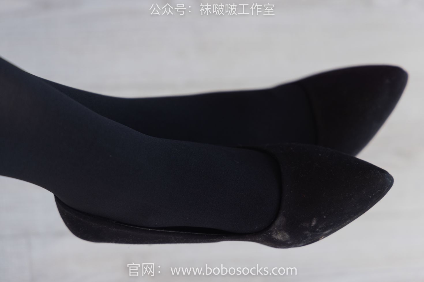 BoBoSocks袜啵啵美少女丝袜美脚写真第No.114期小甜豆高跟鞋帆布鞋肉丝厚黑丝 (81)