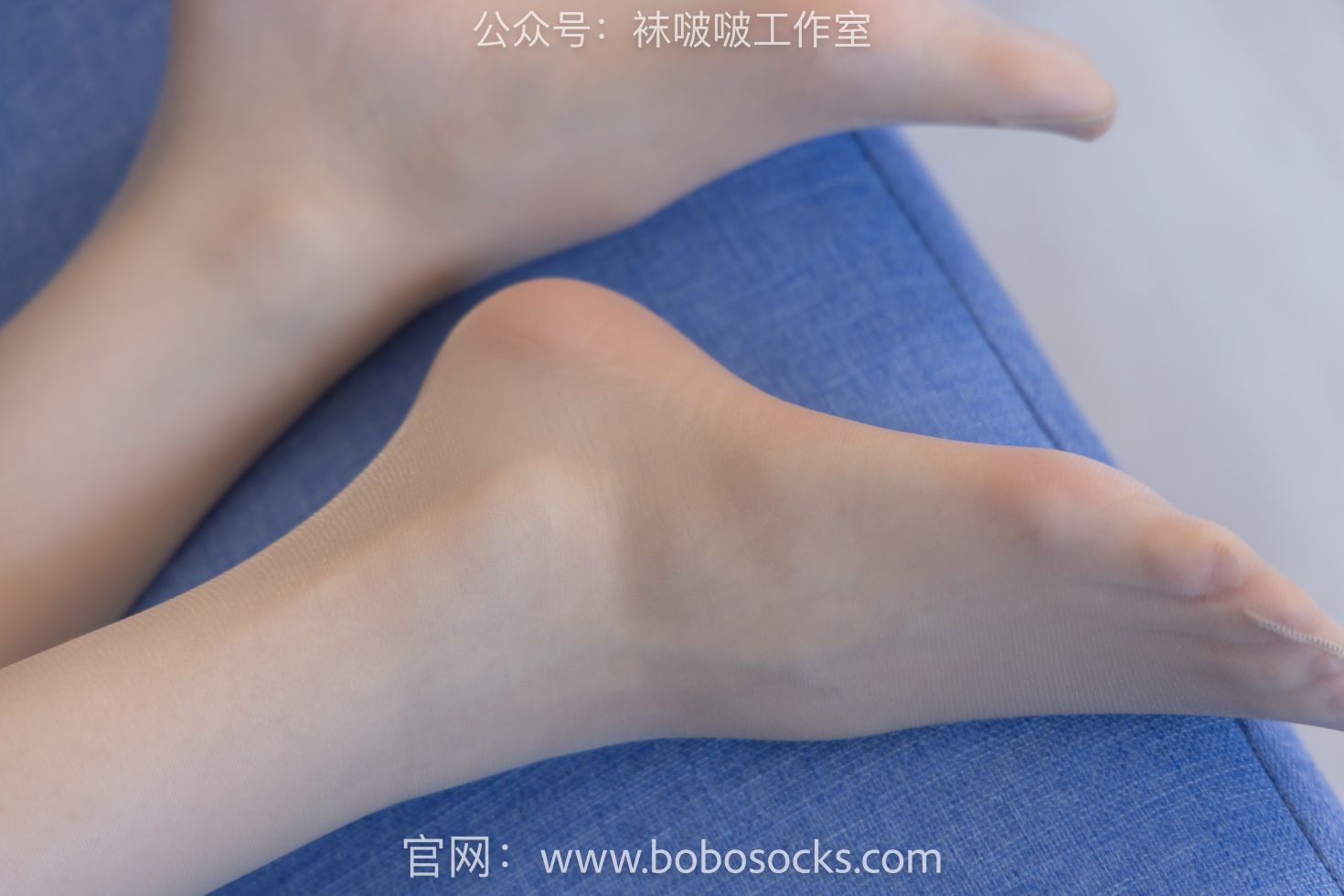 BoBoSocks袜啵啵美少女丝袜美脚写真第No.115期稚予平底鞋肉丝空姐制服 (90)