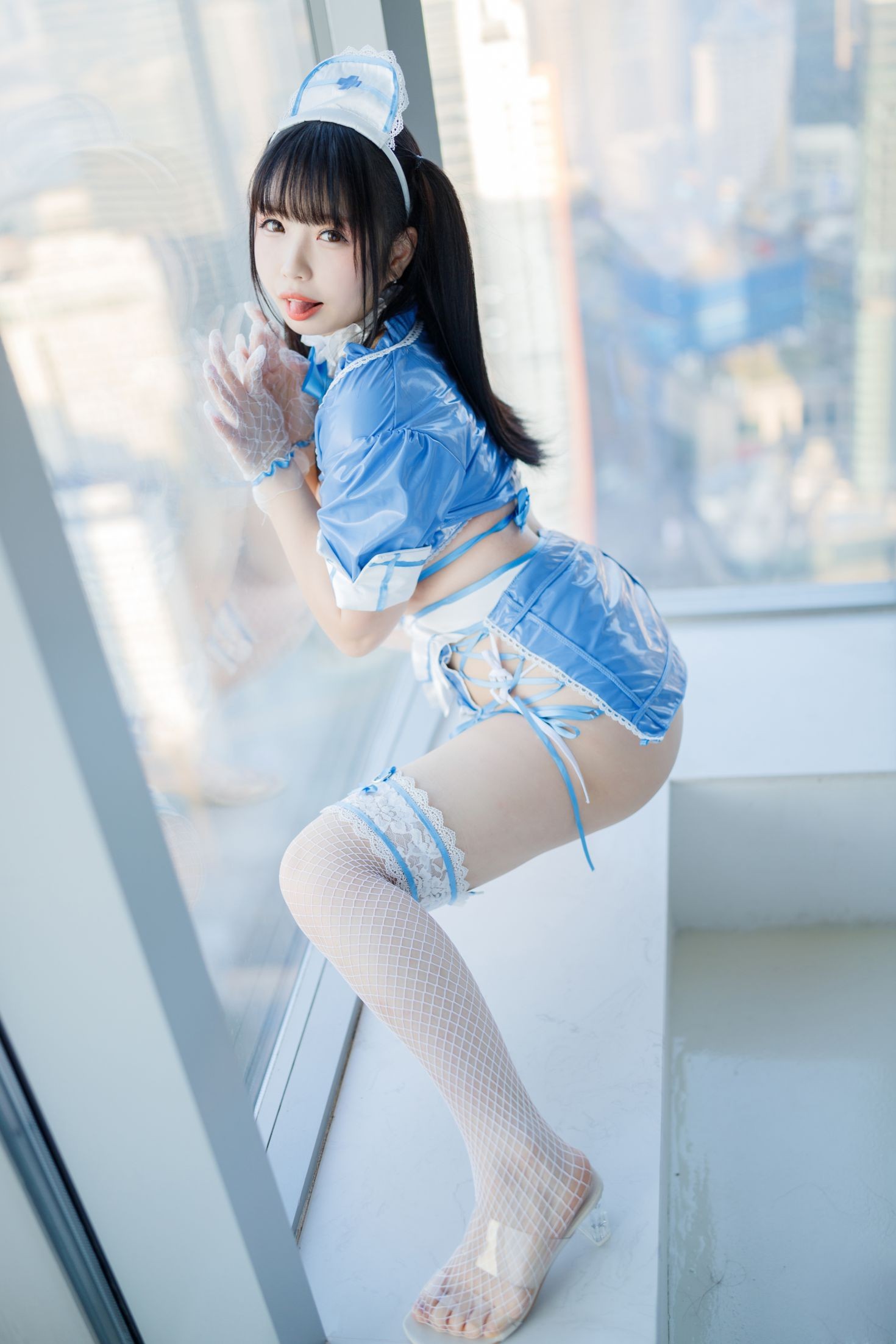 美女动漫博主胡桃猫Kurumineko性感Cosplay写真不寻常诊疗预约 (89)