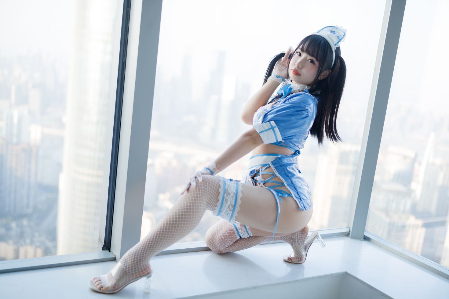 美女动漫博主胡桃猫Kurumineko性感Cosplay写真不寻常诊疗预约 (86)