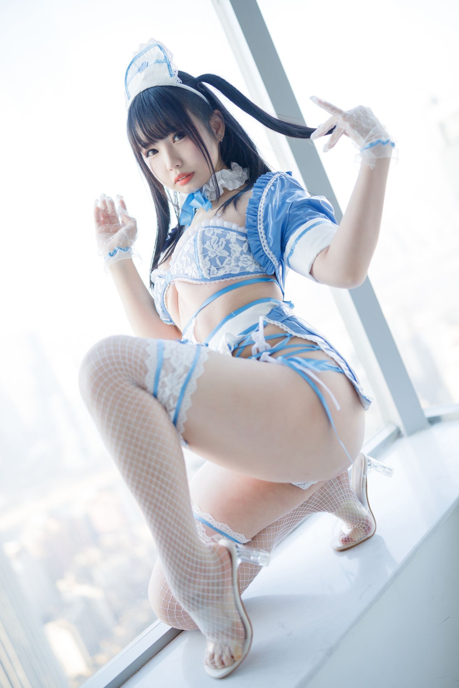 美女动漫博主胡桃猫Kurumineko性感Cosplay写真不寻常诊疗预约 (88)