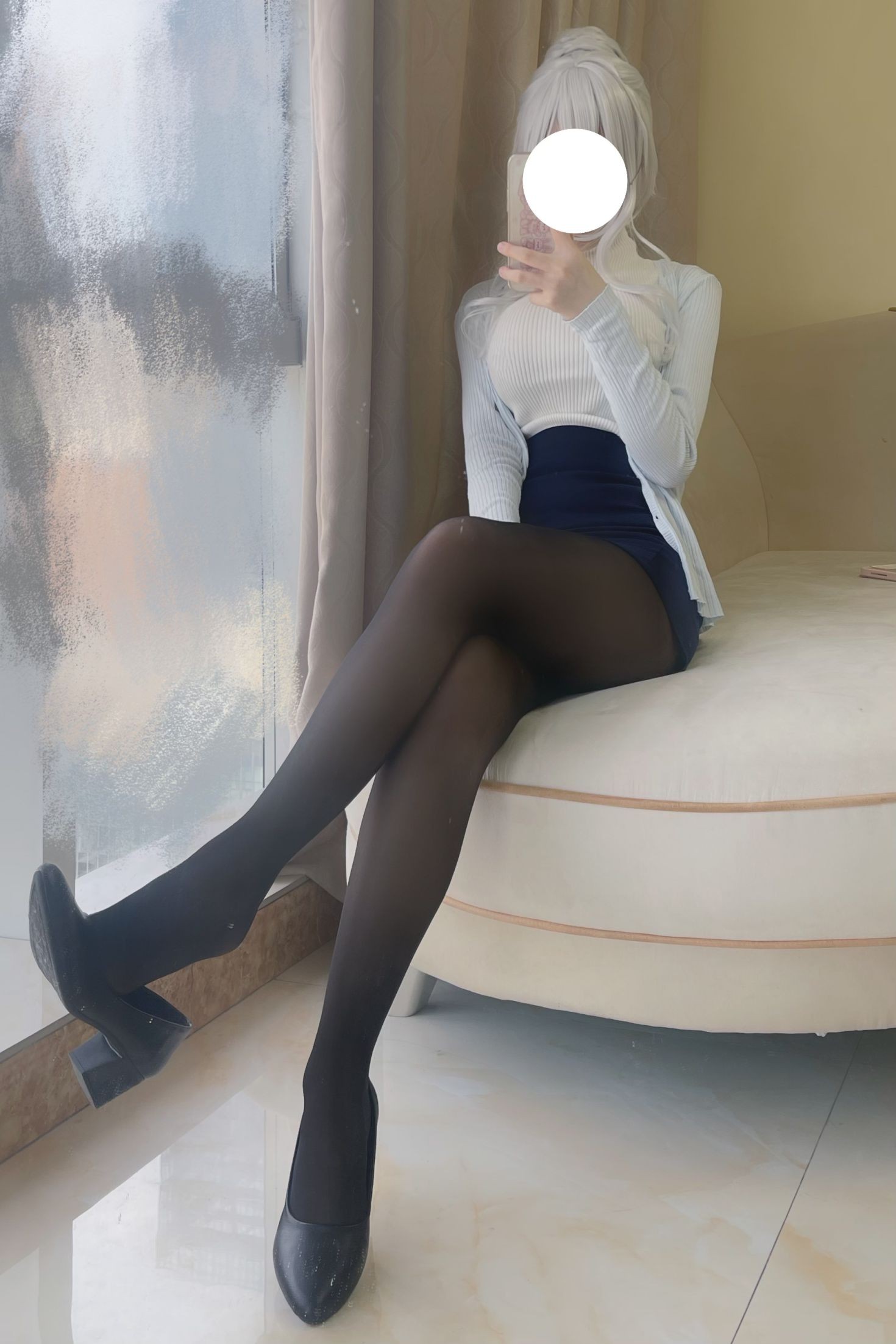 美女动漫博主幼愛youmeko性感Cosplay写真未亡人雪女 (57)