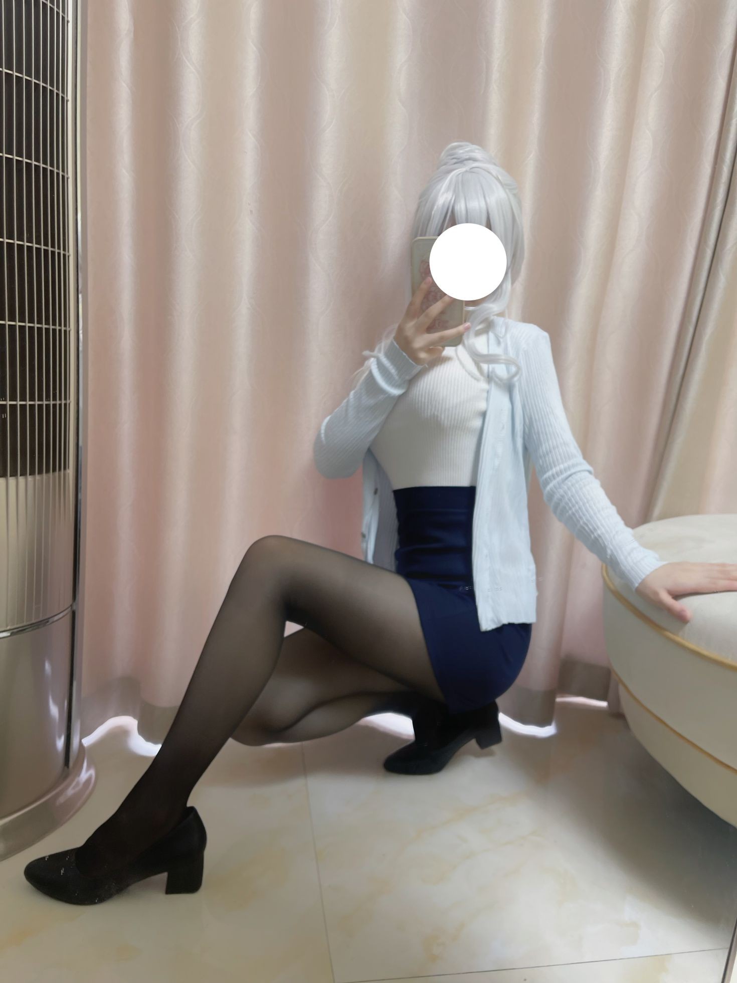 美女动漫博主幼愛youmeko性感Cosplay写真未亡人雪女 (65)