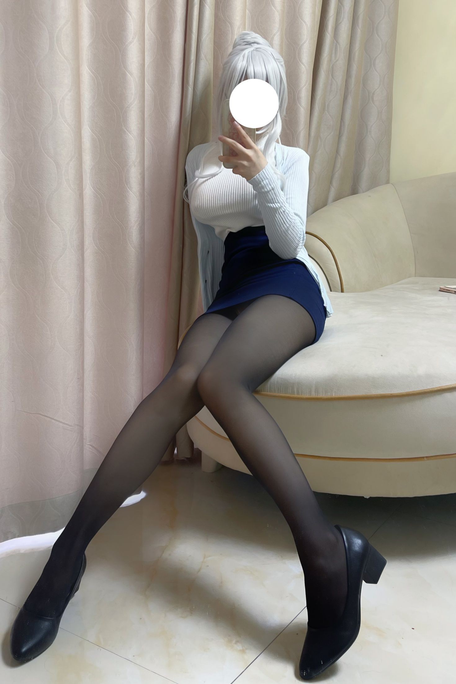 美女动漫博主幼愛youmeko性感Cosplay写真未亡人雪女 (67)