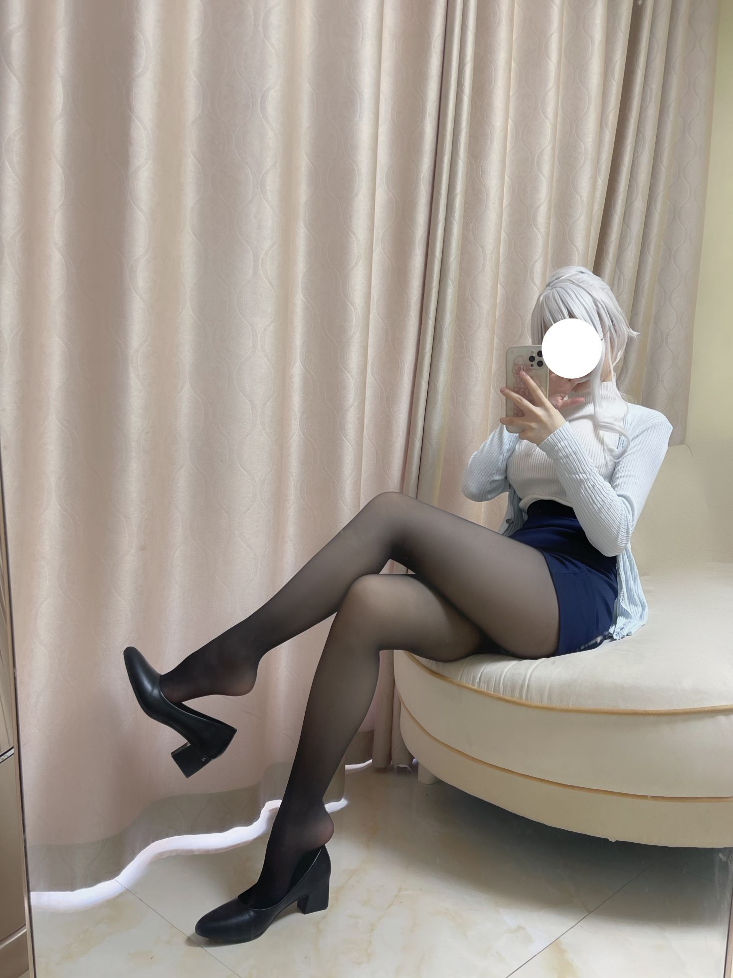 美女动漫博主幼愛youmeko性感Cosplay写真未亡人雪女 (69)