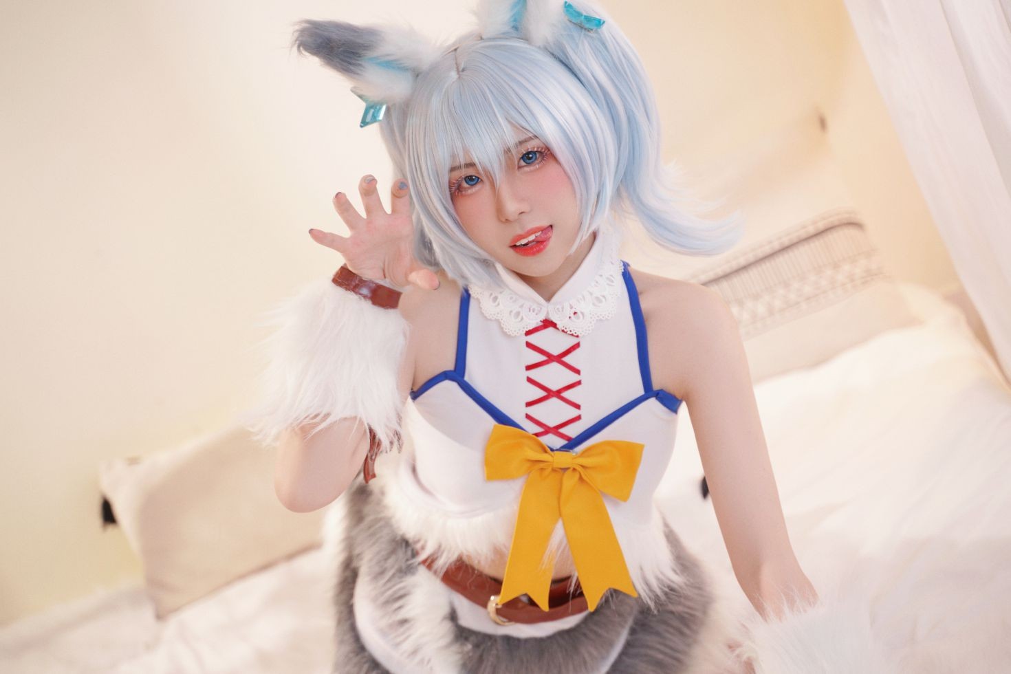 美女动漫博主虎森森性感Cosplay写真刹那 (12)