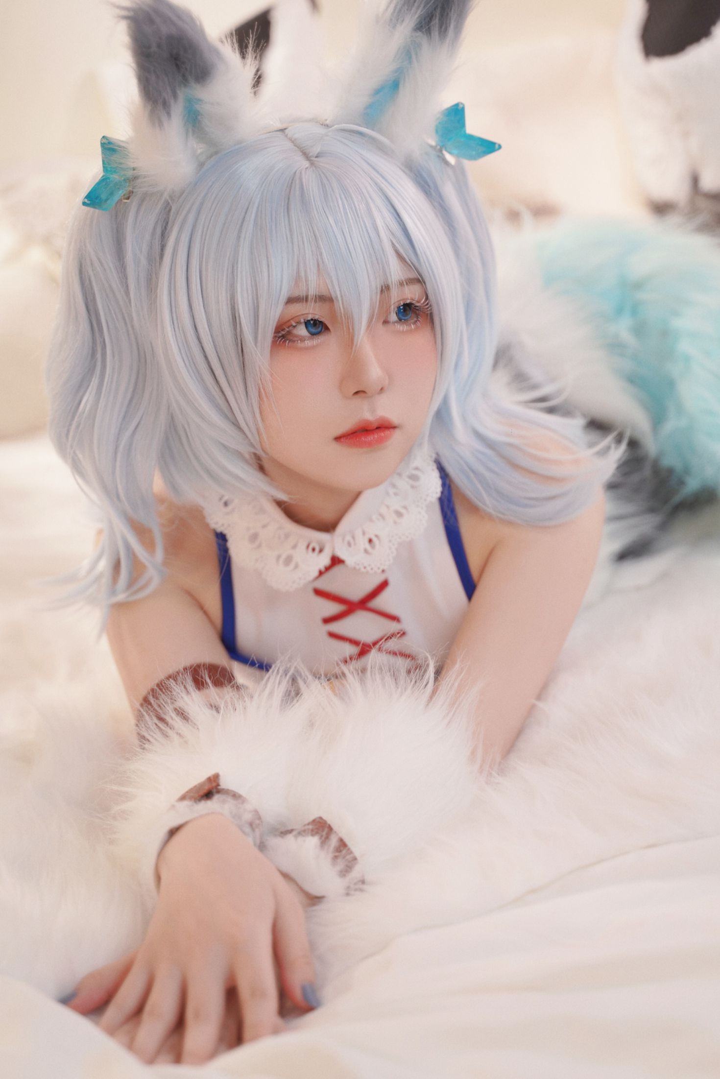 美女动漫博主虎森森性感Cosplay写真刹那 (5)