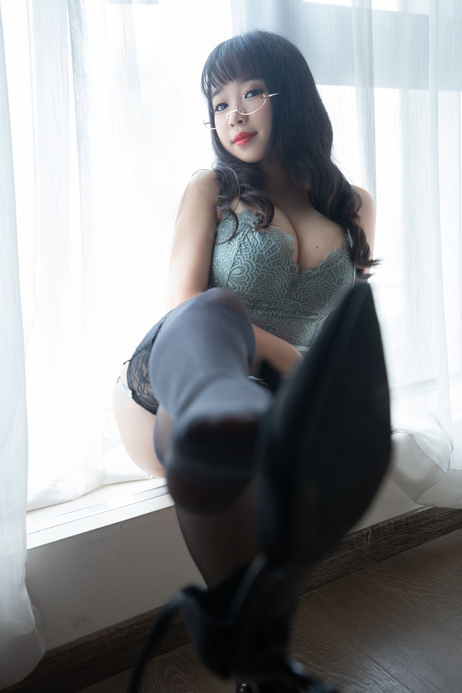 美女动漫博主胡桃猫性感Cosplay写真醉酒当歌 (38)