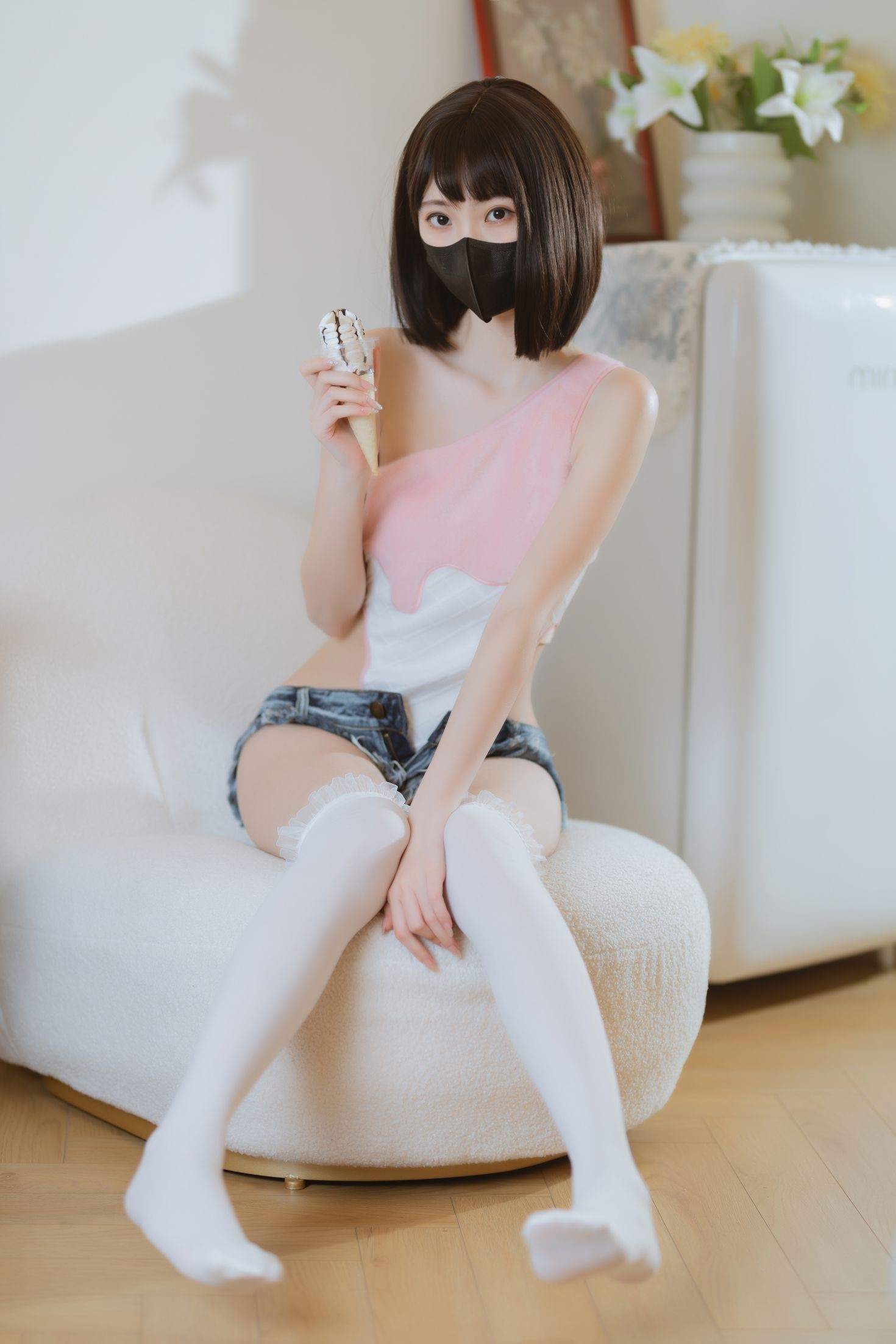 美女动漫博主许岚性感Cosplay写真冰淇淋 (24)