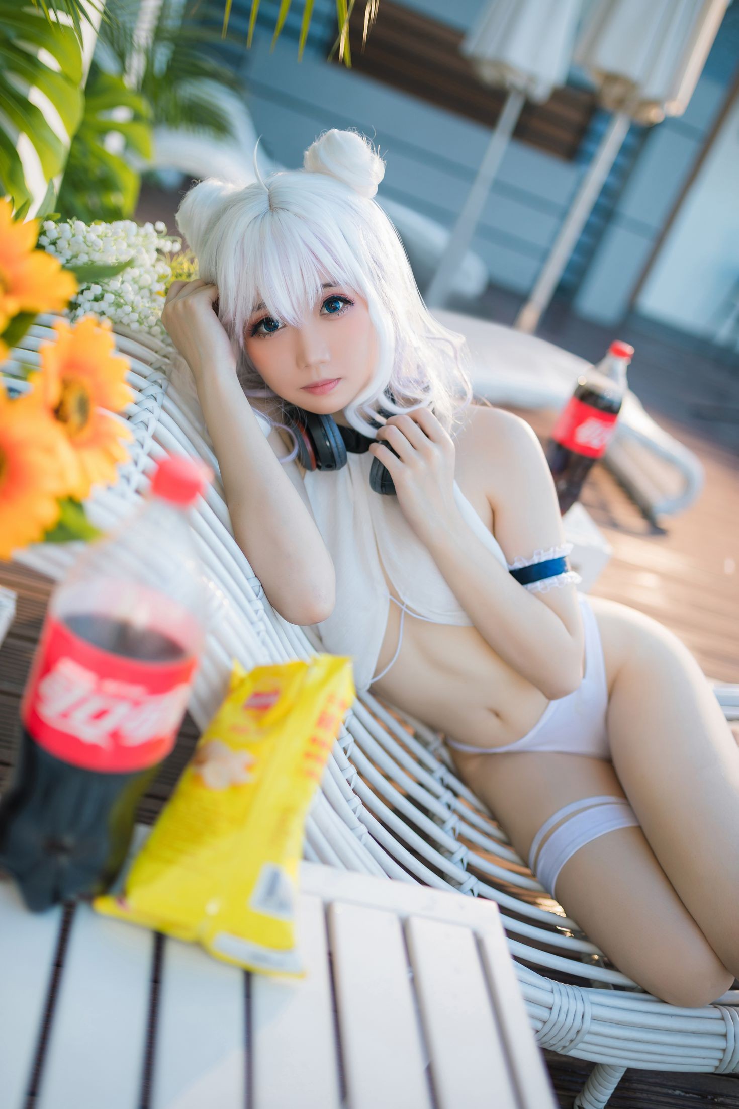 美女动漫博主焖焖碳性感Cosplay写真恶毒泳衣 (2)