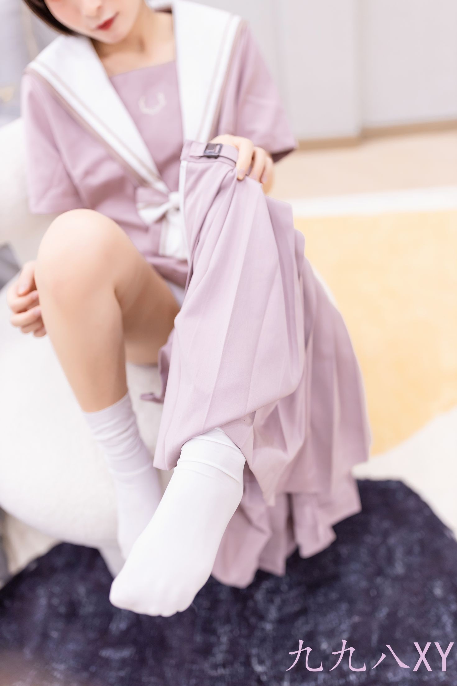 美女动漫博主九九八性感Cosplay写真大灰狼 (44)