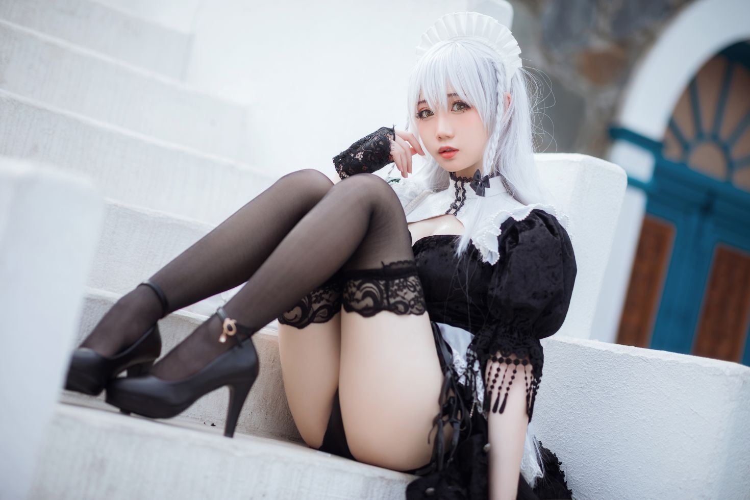 美女动漫博主焖焖碳性感Cosplay写真赫敏 (20)