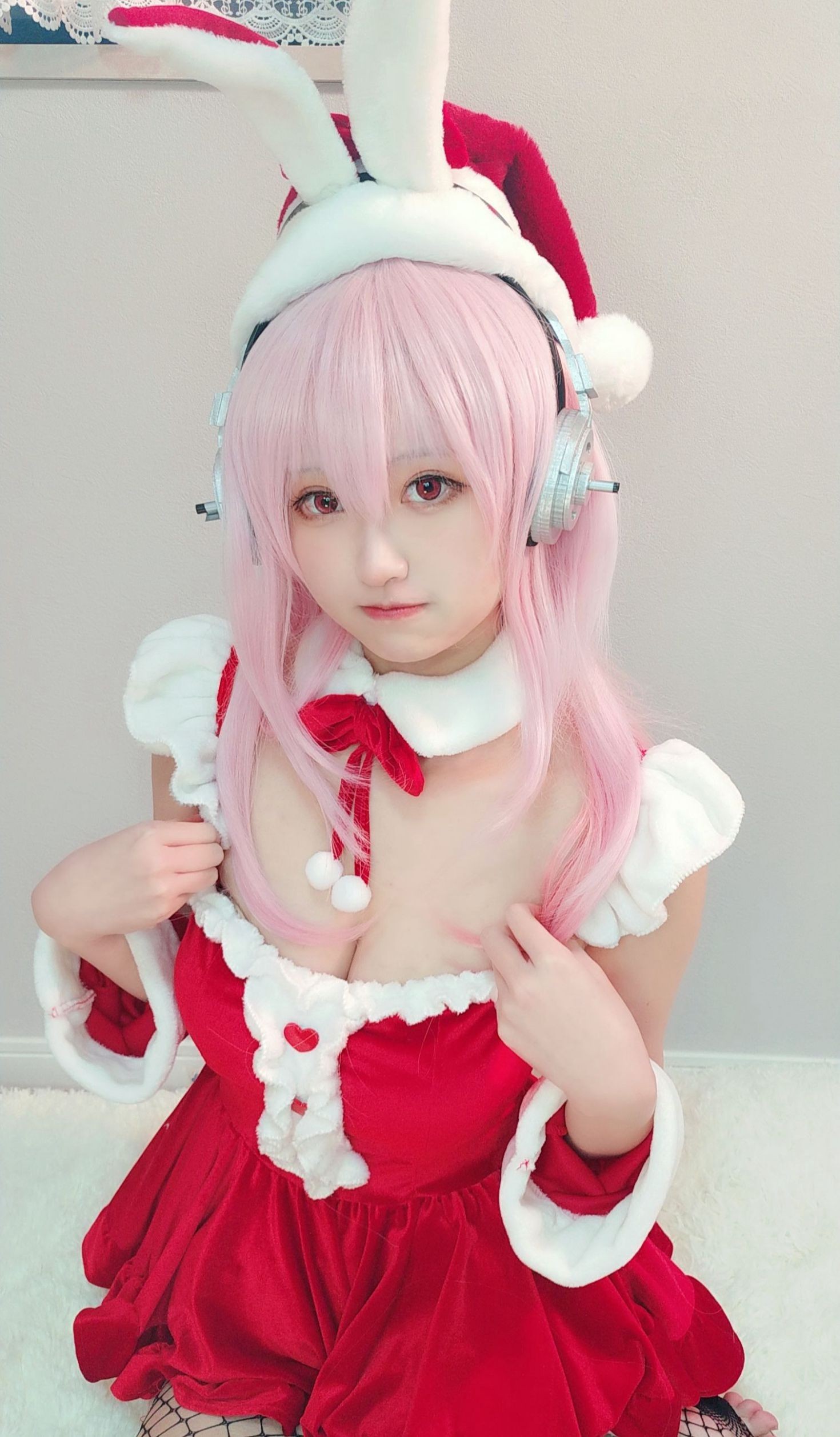 美女动漫博主千阳性感Cosplay写真超级索尼子 (2)