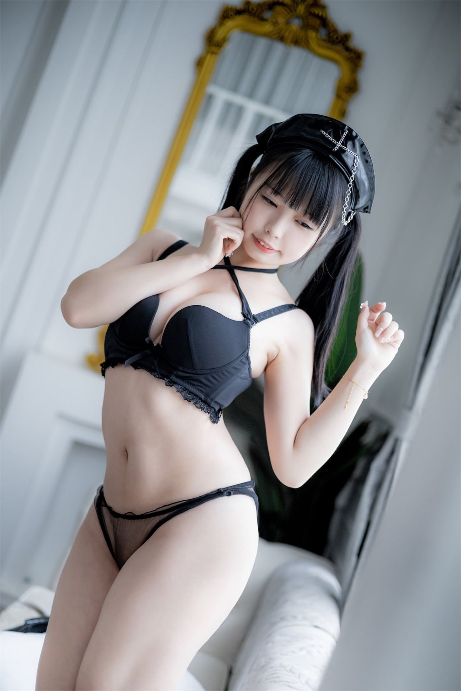 美女动漫博主十万珍吱伏特性感Cosplay写真伪s系妹妹 (48)