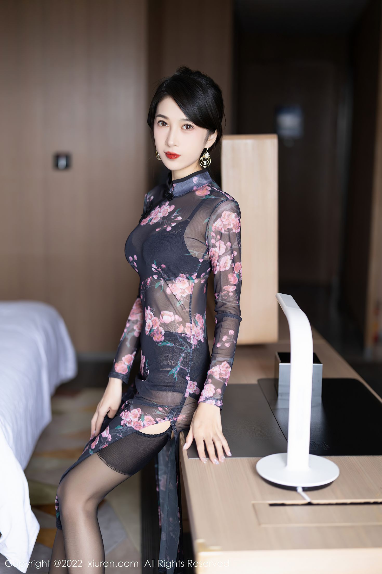 XIUREN秀人网美媛馆美女模特写真第No.5585期林乐一 (4)