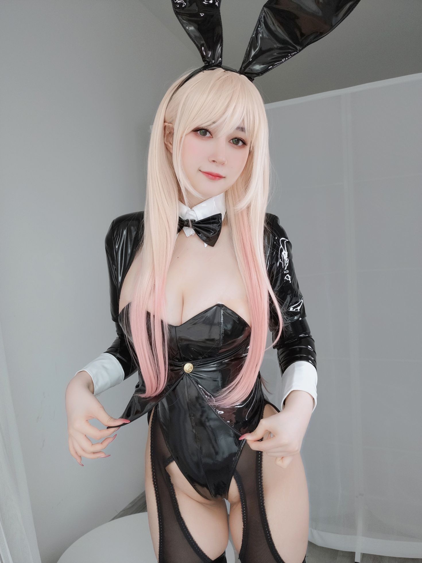 美女动漫博主白银81性感Cosplay写真喜多川バニーガール (10)