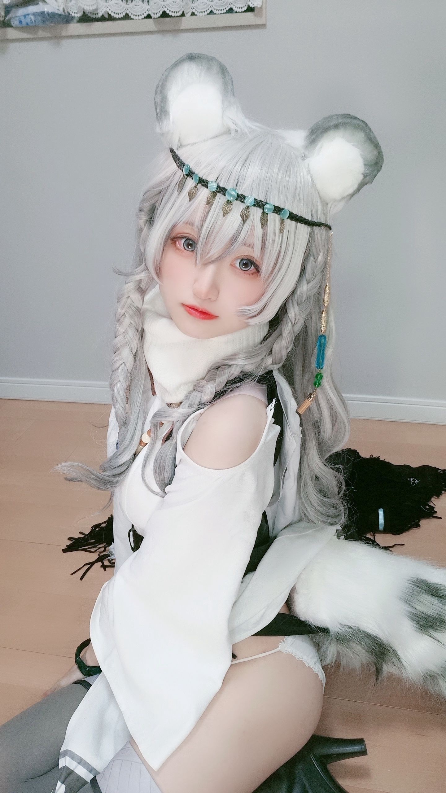 美女动漫博主千阳性感Cosplay写真初雪 (16)