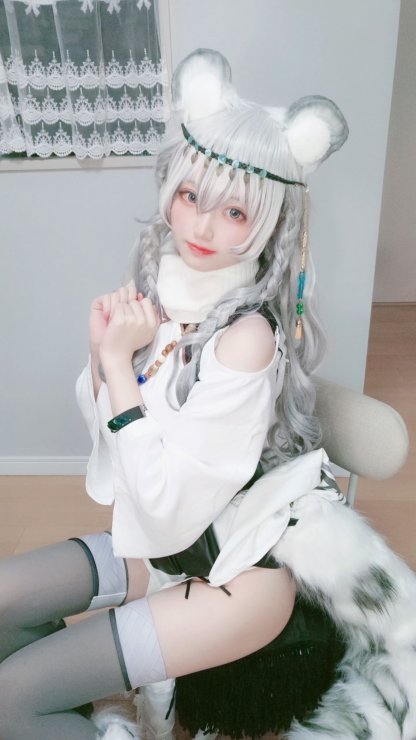 美女动漫博主千阳性感Cosplay写真初雪 (17)