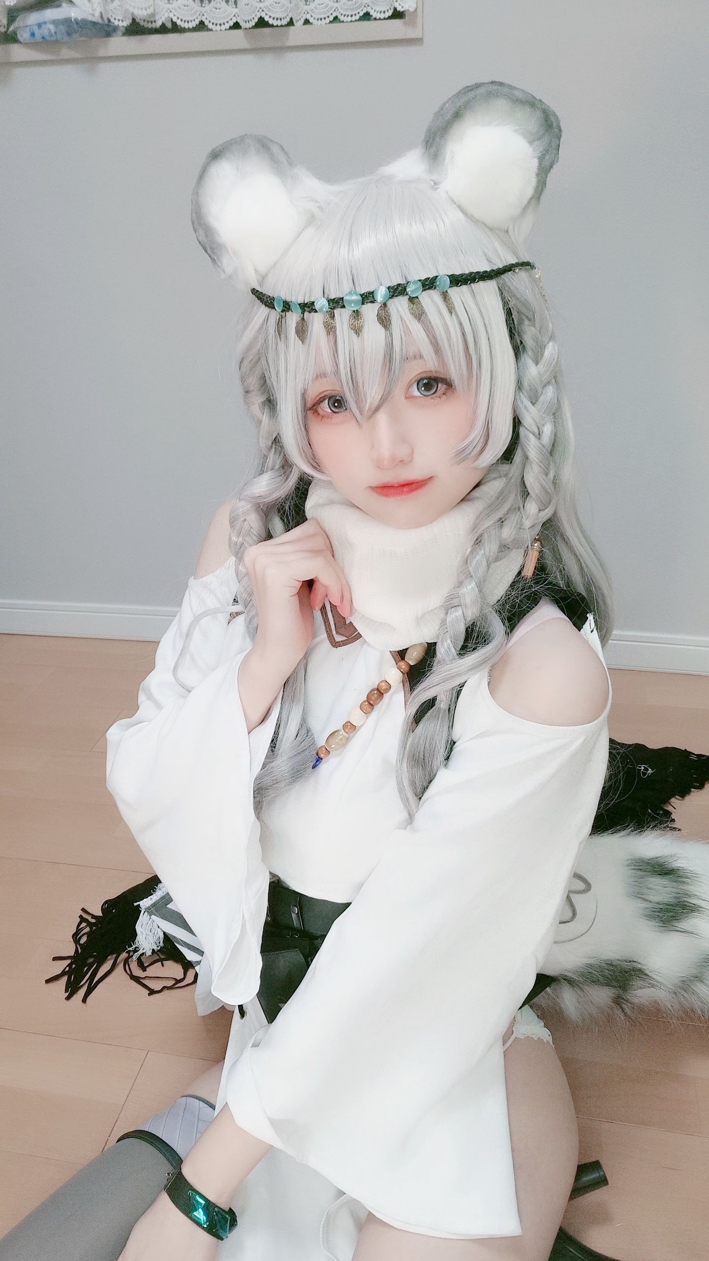 美女动漫博主千阳性感Cosplay写真初雪 (15)