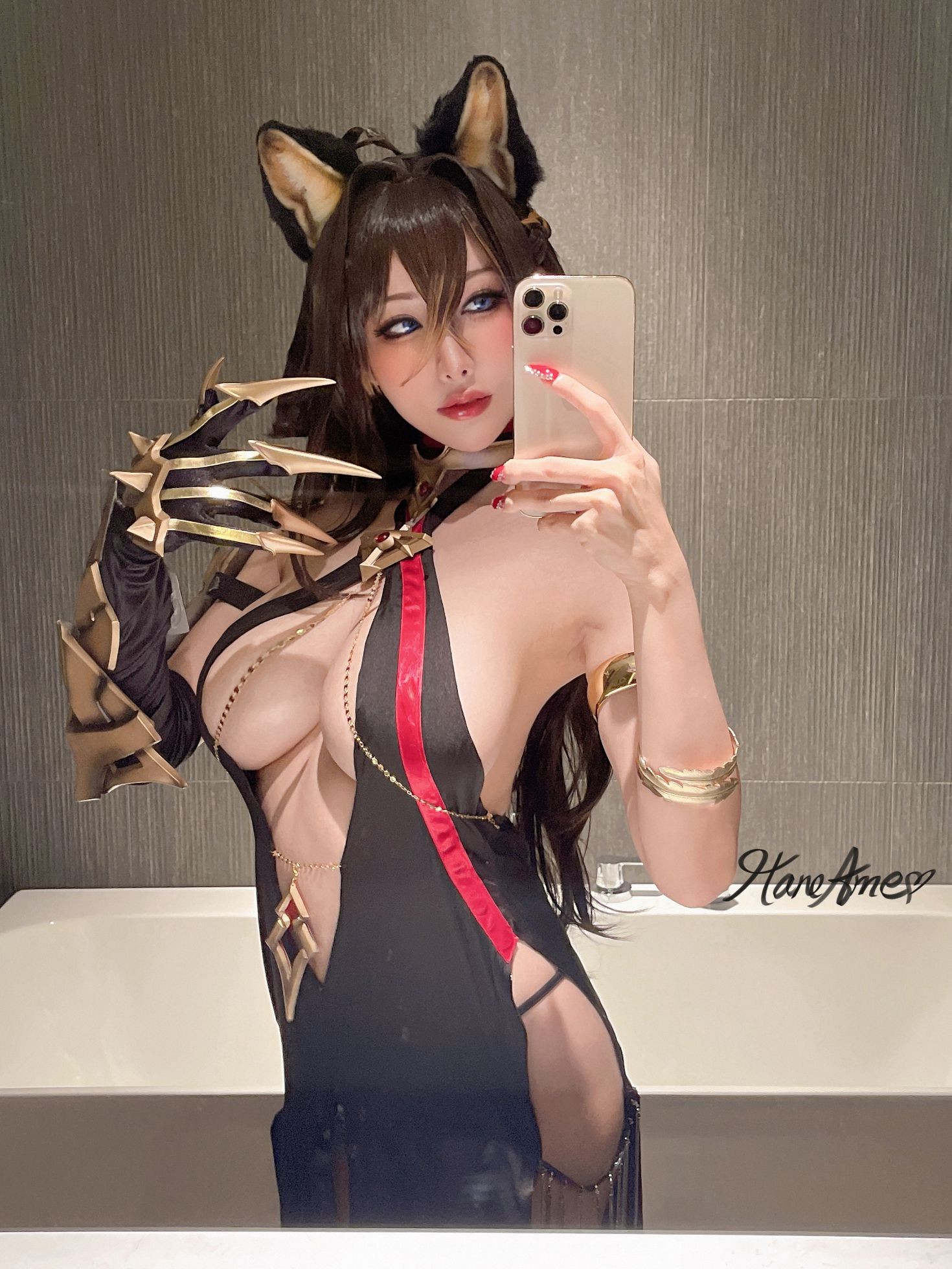 美女动漫博主Hane Ame性感Cosplay写真德哈雅 (22)