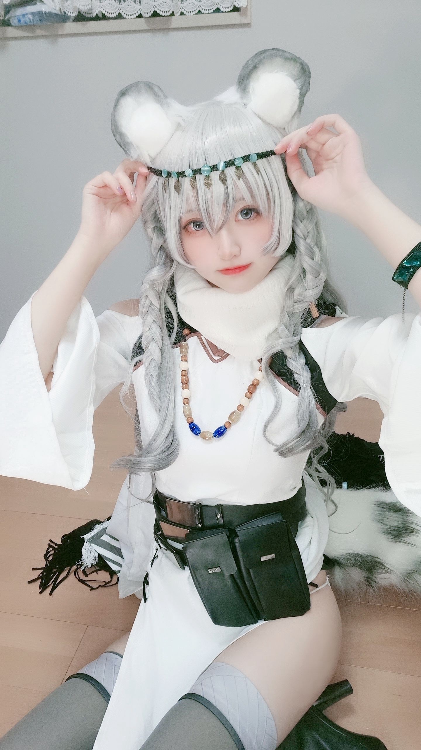 美女动漫博主千阳性感Cosplay写真初雪 (18)